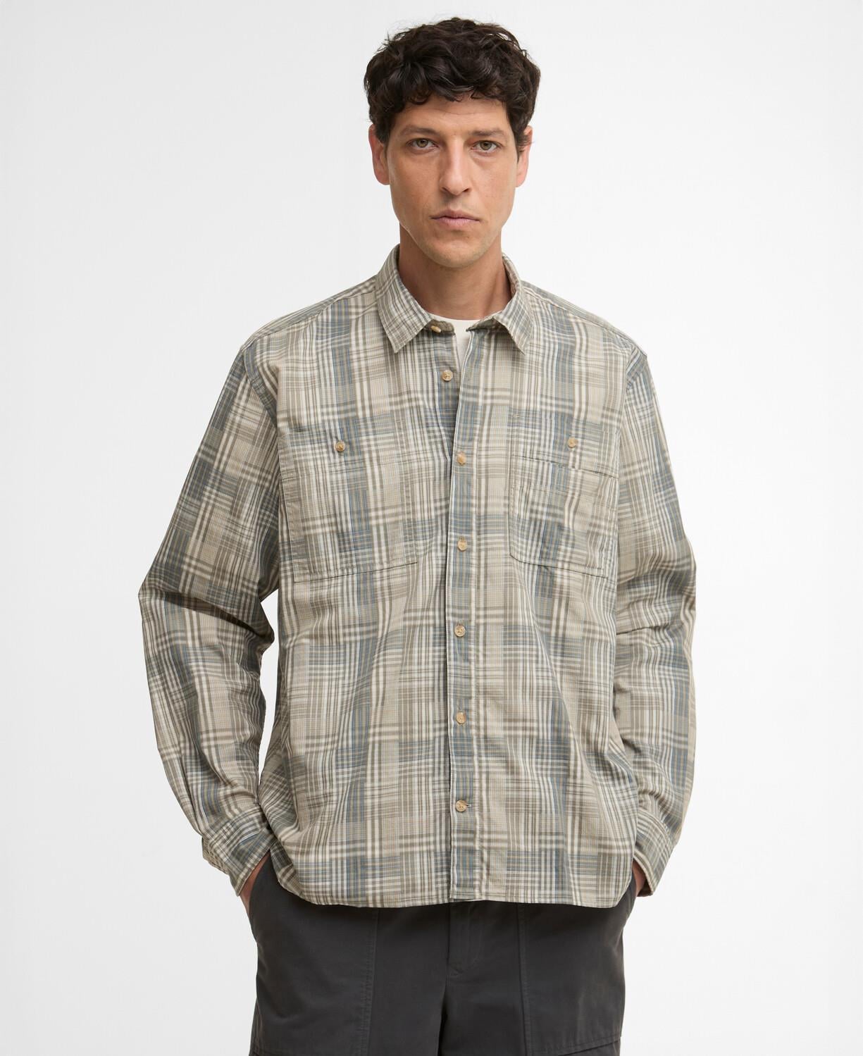 Barbour Maxwell Checked Patch L/S Relaxed Gömlek