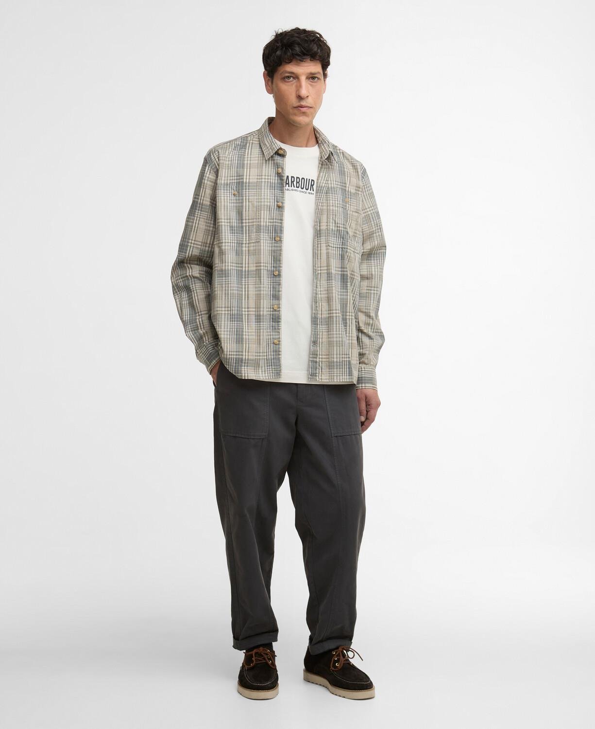 Barbour Maxwell Checked Patch L/S Relaxed Gömlek