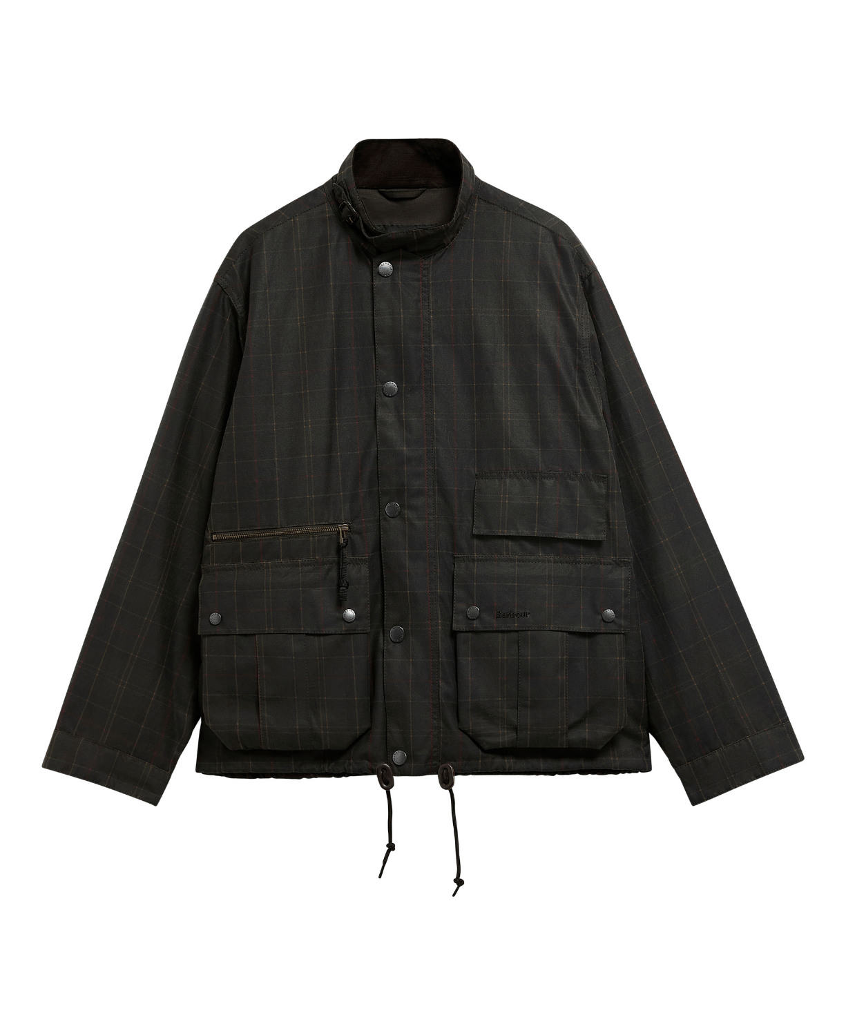 Barbour Modified Tartan Ursula Yağlı Ceket