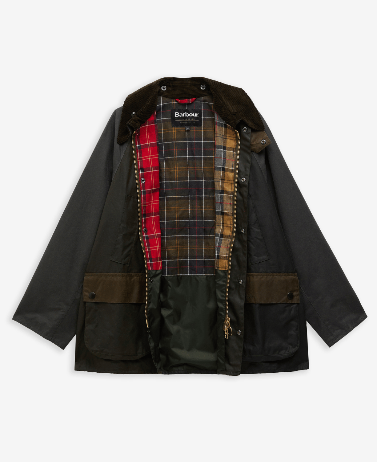 Barbour Patchwork  Bedale Yağlı Ceket
