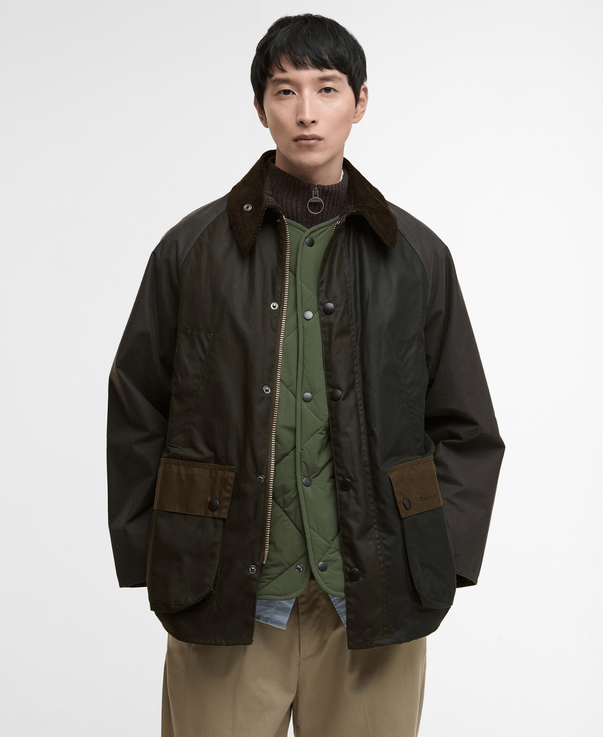 Barbour Patchwork  Bedale Yağlı Ceket