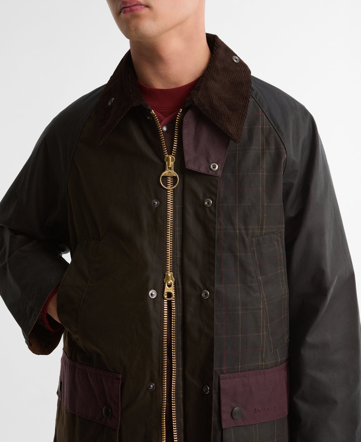 Barbour Patchwork  Bedale Yağlı Ceket