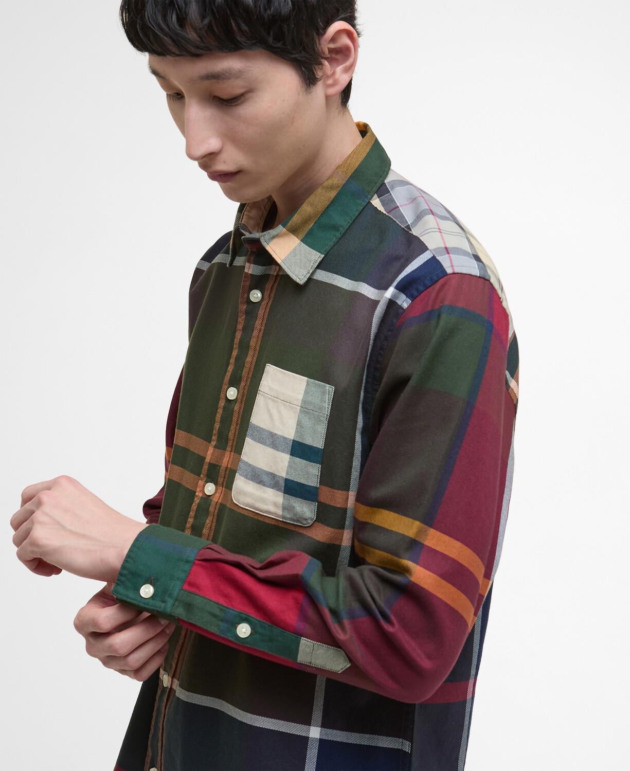 Barbour Patchwork OS Tartan Gömlek