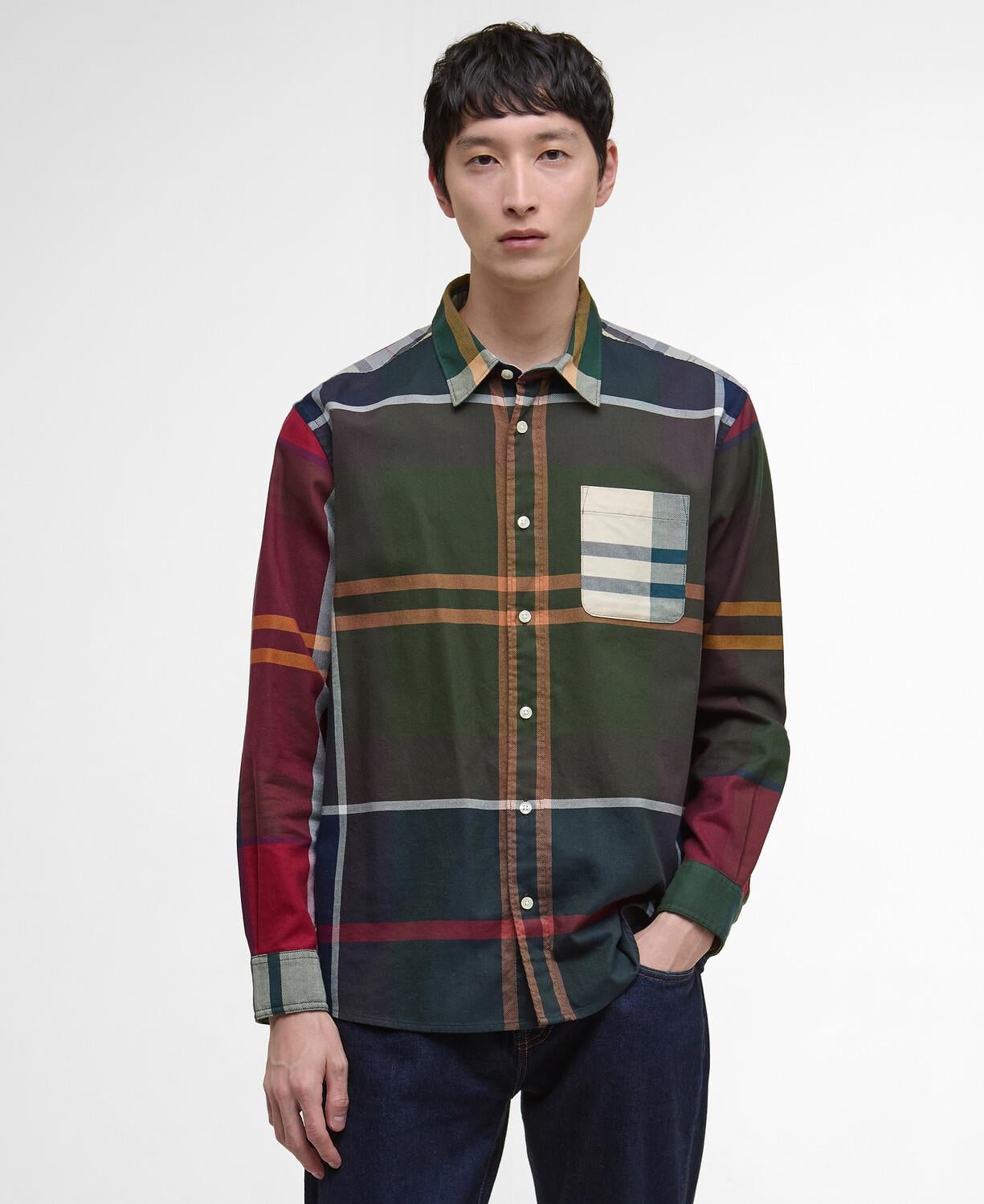 Barbour Patchwork OS Tartan Gömlek