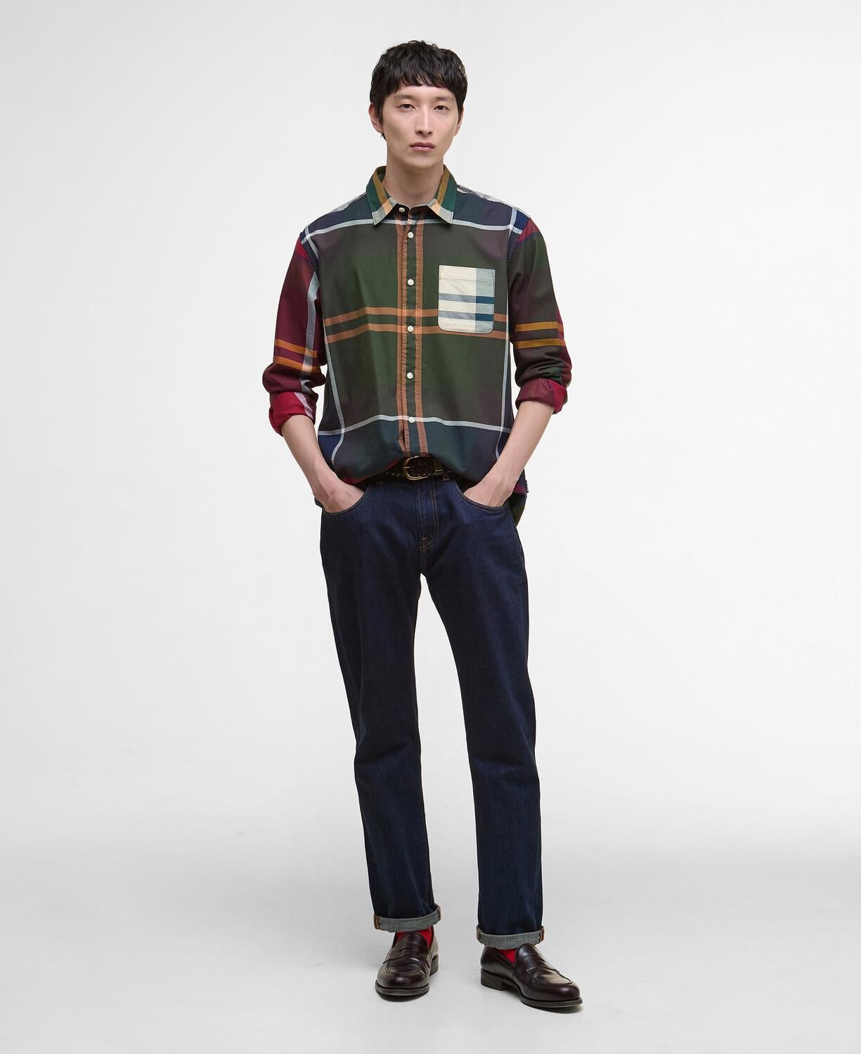 Barbour Patchwork OS Tartan Gömlek