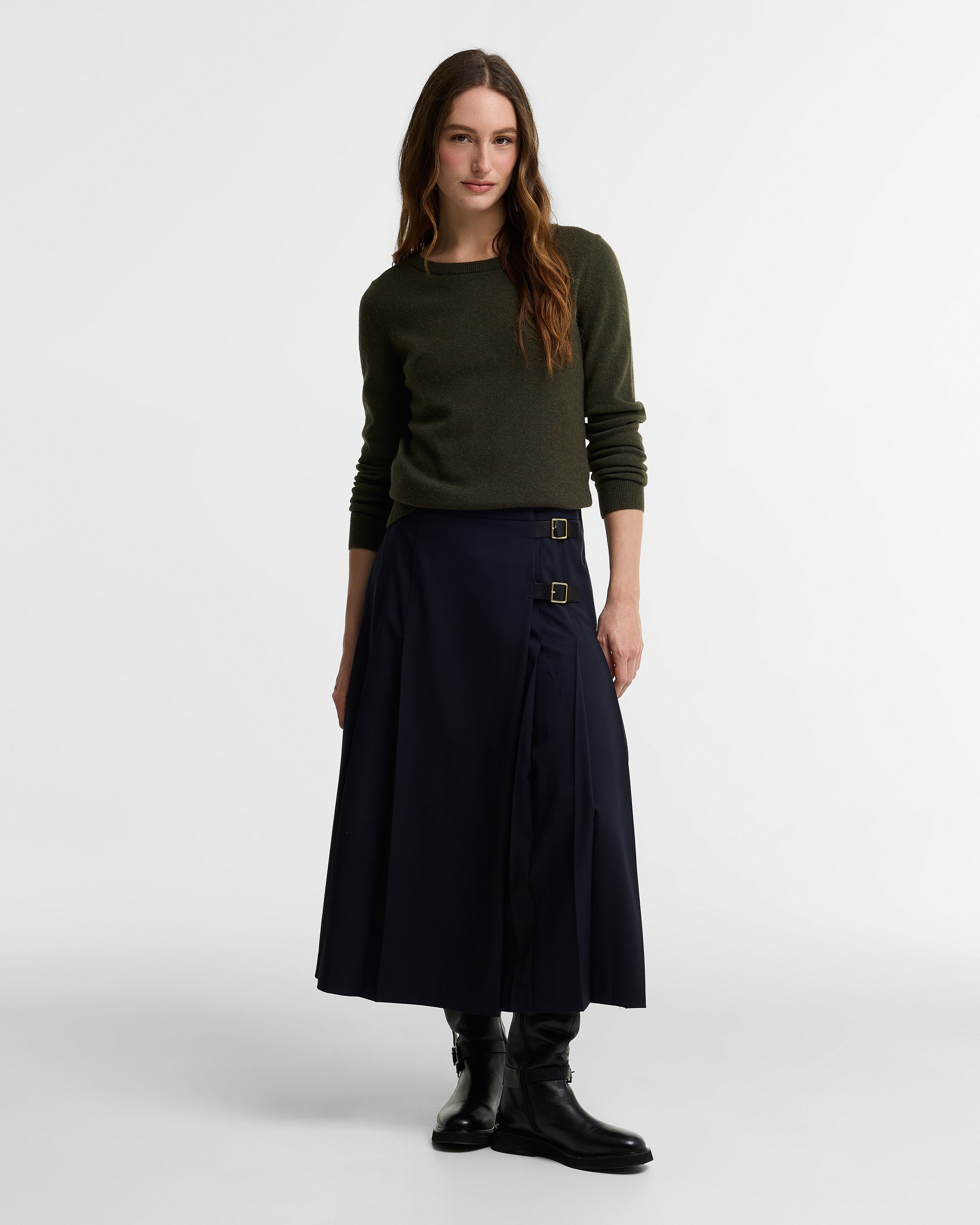 Barbour Pendle Crew Triko Kazak