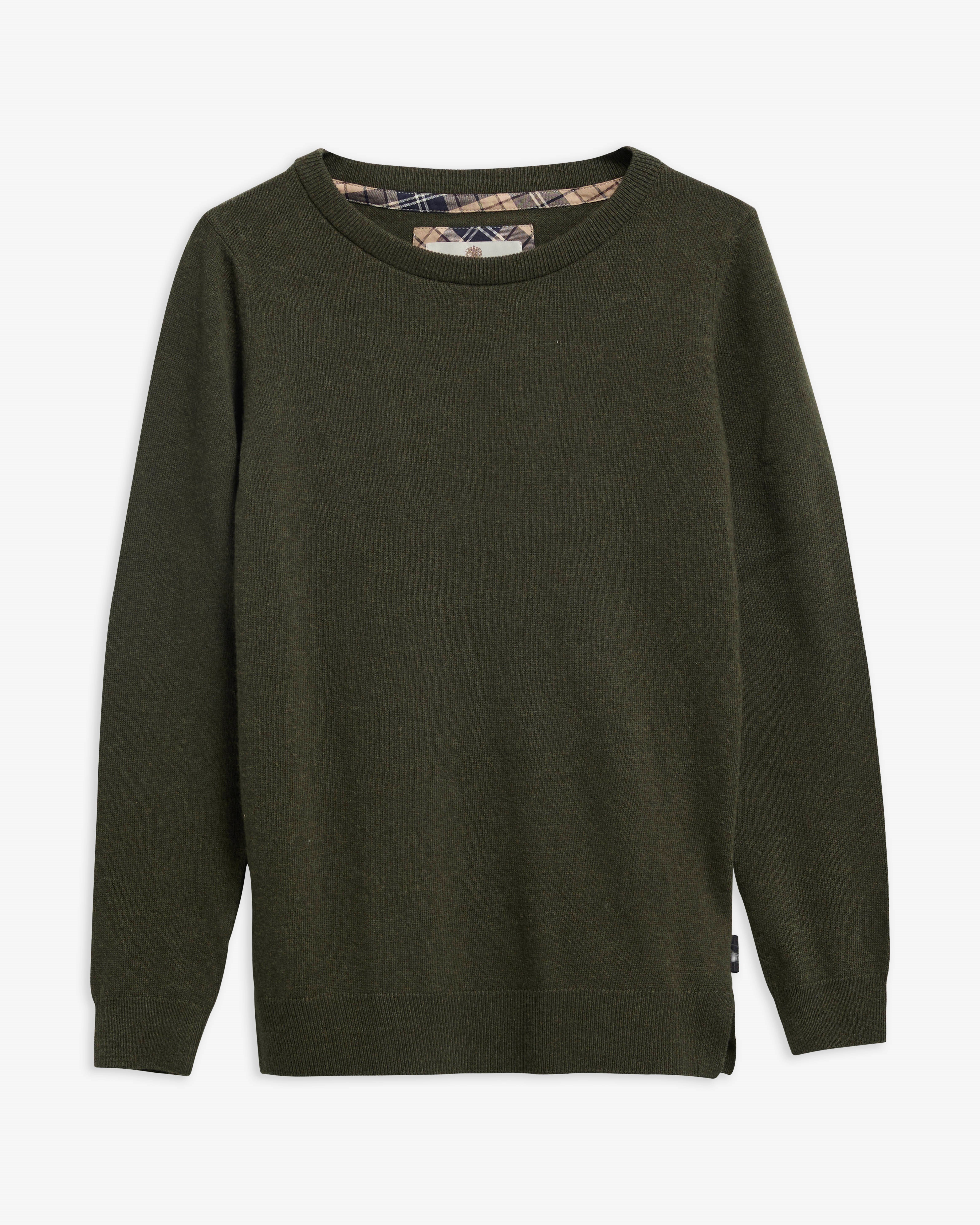 Barbour Pendle Crew Triko Kazak
