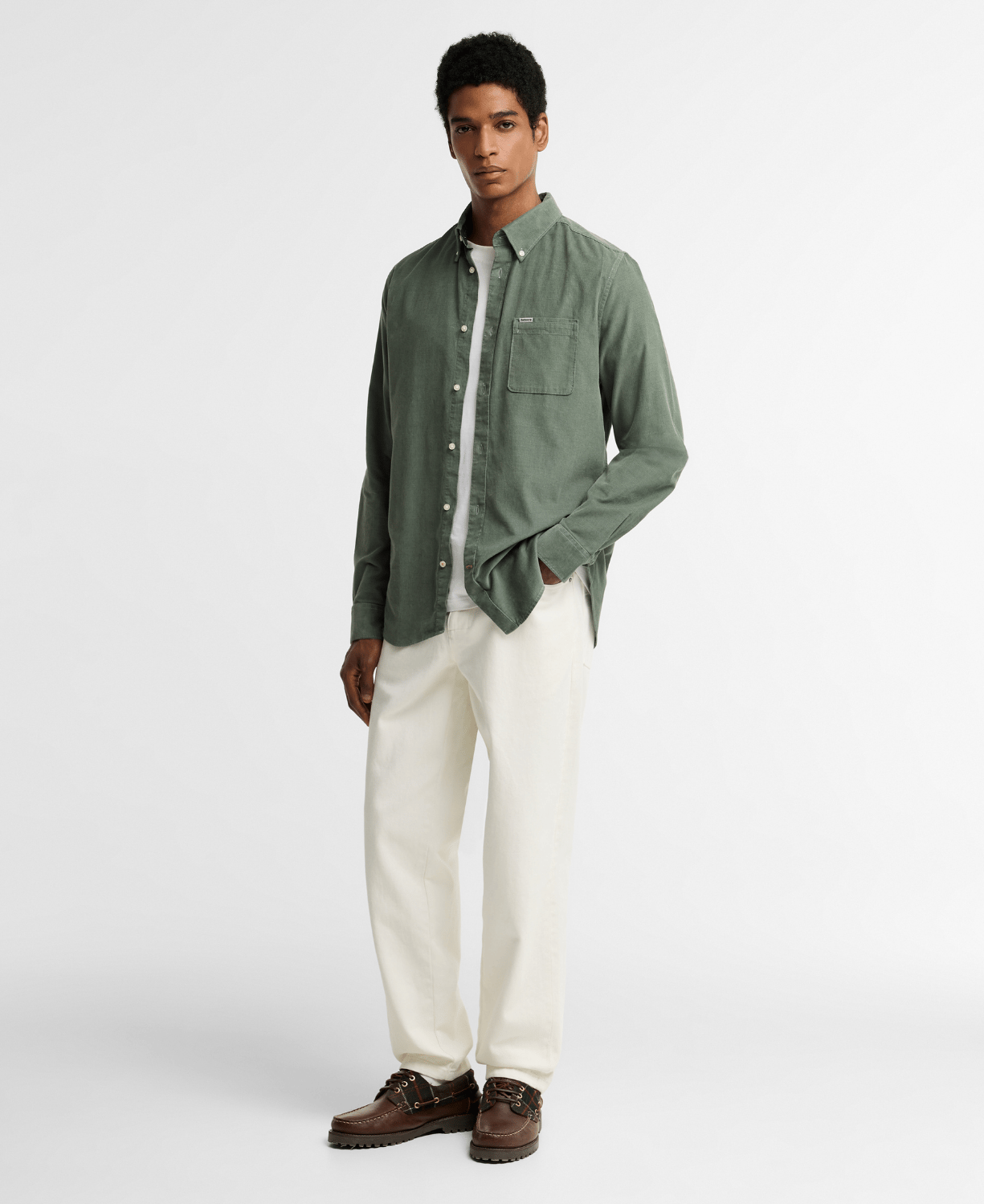 Barbour Ramsey Tailored Cord Gömlek