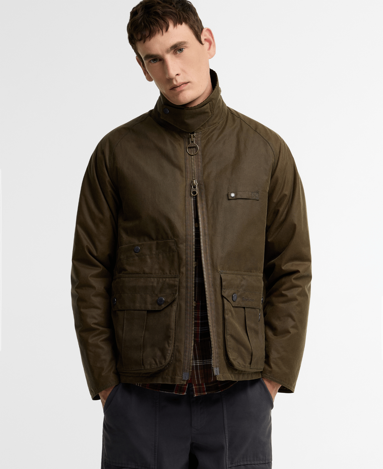 Barbour Re-Engineered Durran Yağlı Ceket