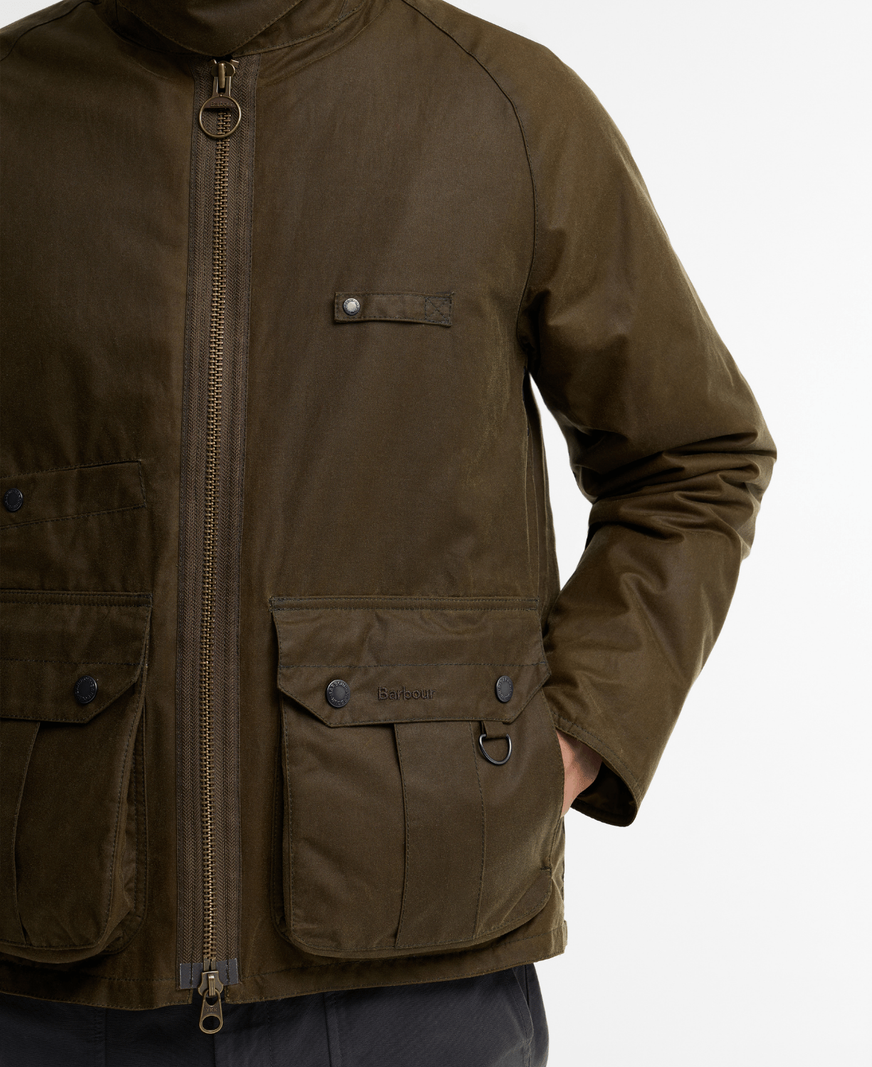 Barbour Re-Engineered Durran Yağlı Ceket