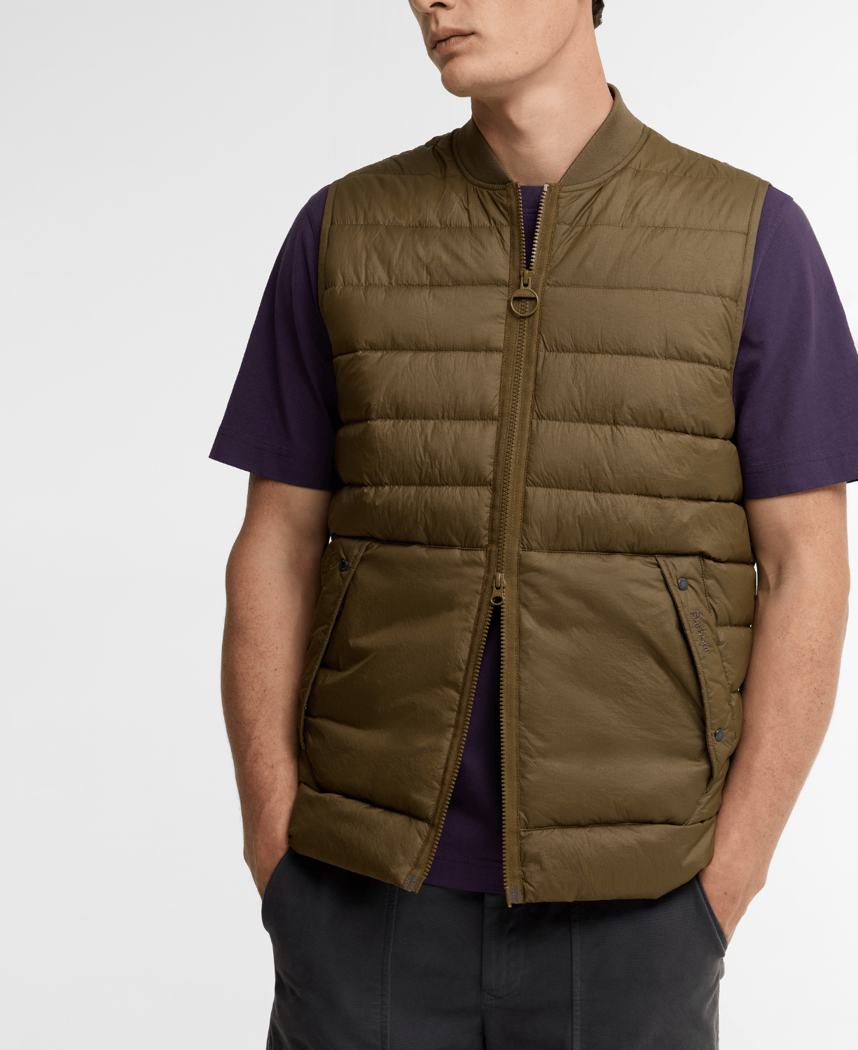 Barbour Re-Engineered Hadden Kapitone Yelek