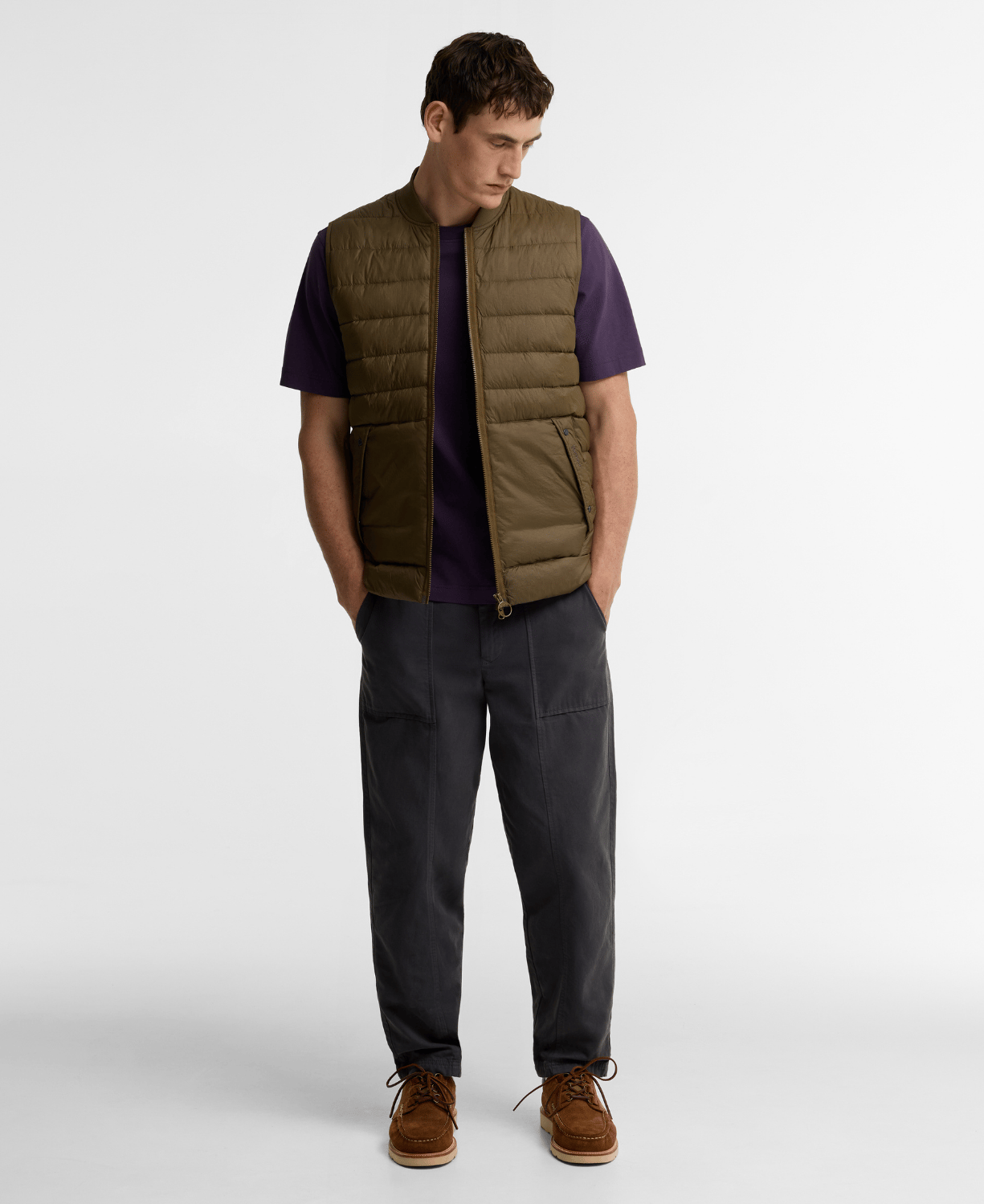 Barbour Re-Engineered Hadden Kapitone Yelek