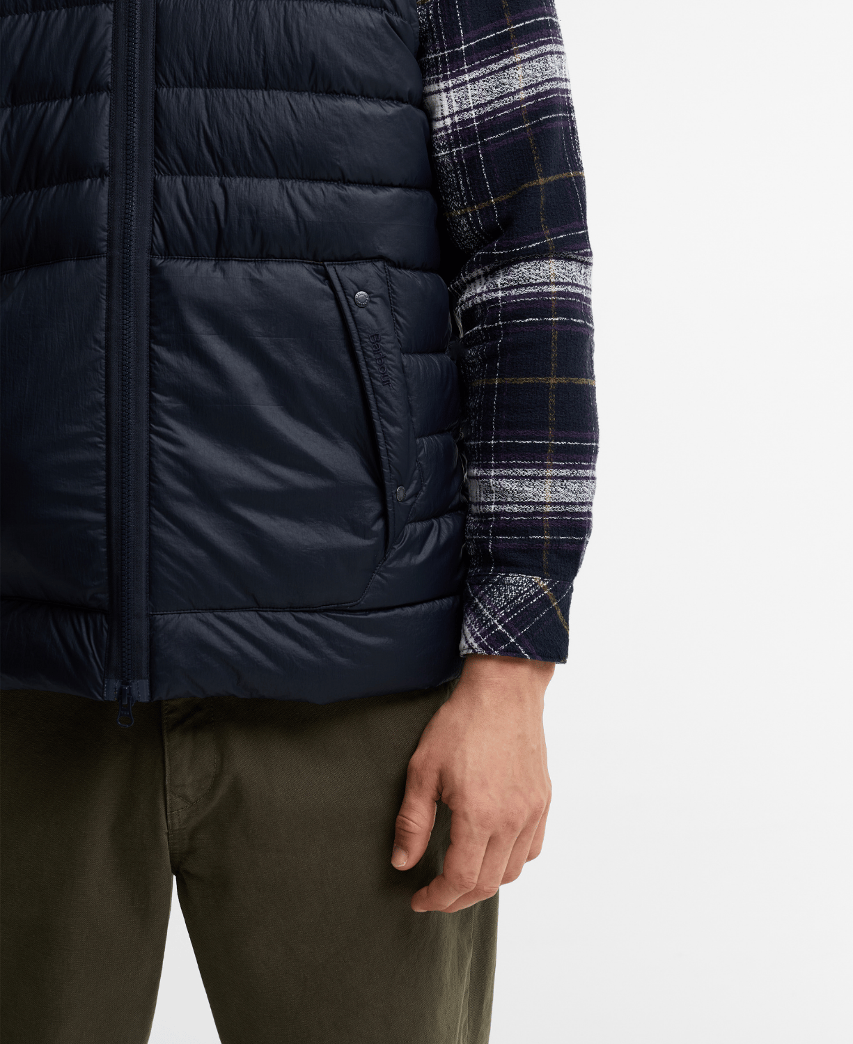 Barbour Re-Engineered Hadden Kapitone Yelek