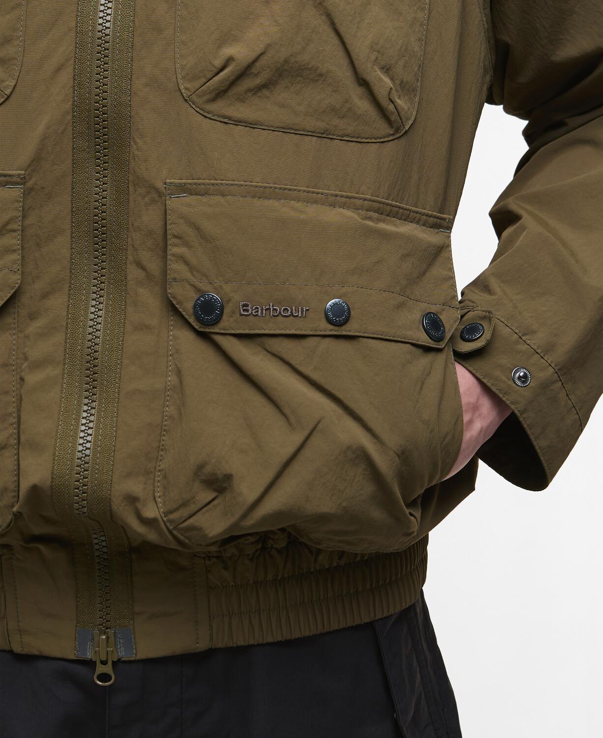 Barbour Re-Engineered Hooded Showerproof Flight Bedale Ceket