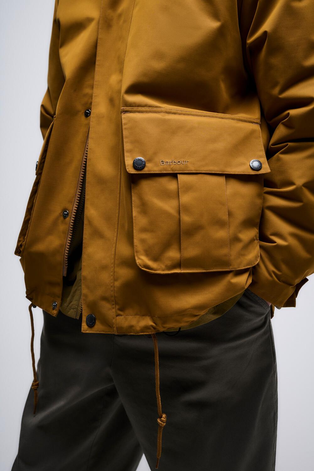 Barbour Re-Engineered Hooded Wading Spey Showerproof Ceket