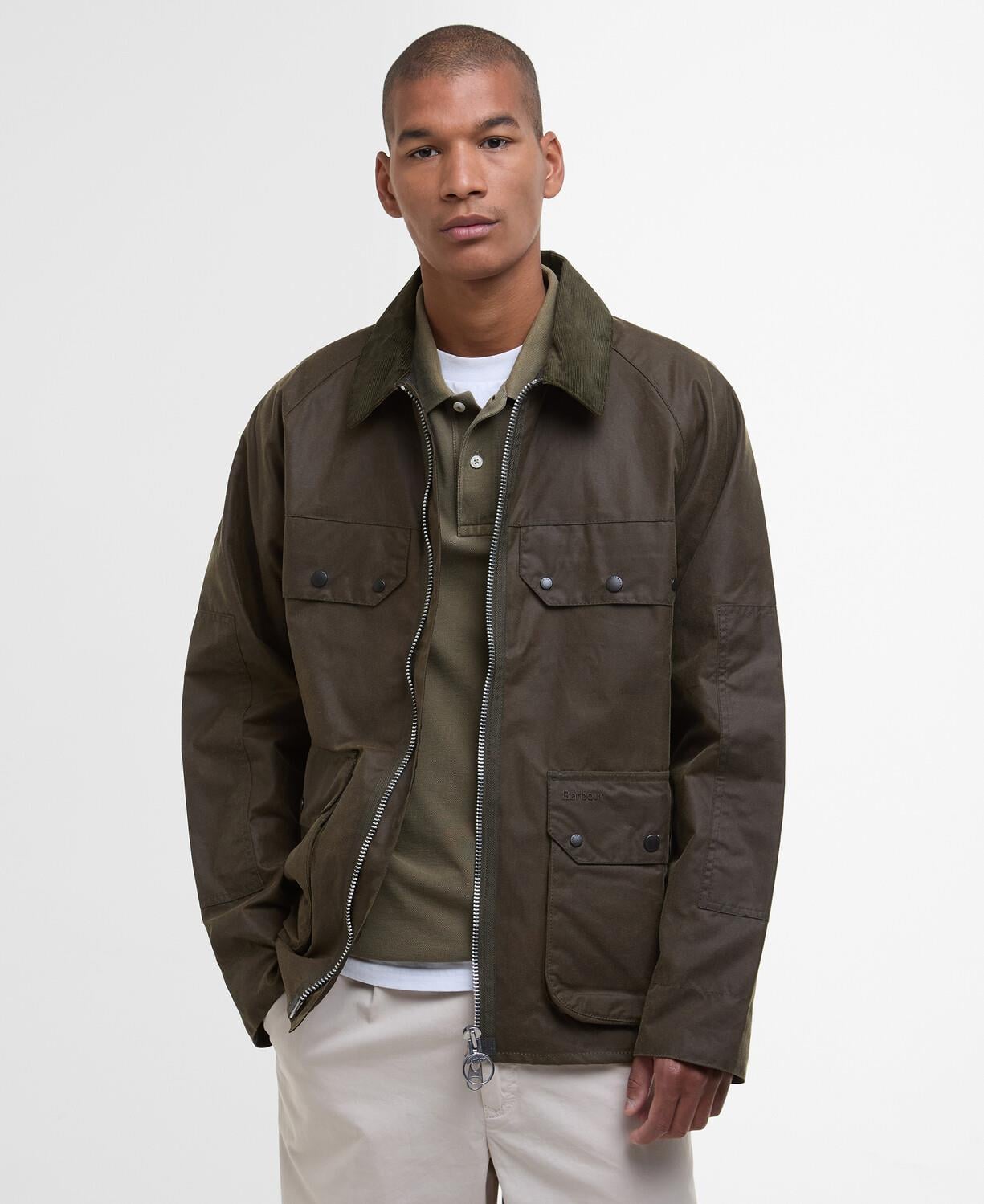 Barbour Re-Engineered Short Bedale Yağlı Ceket
