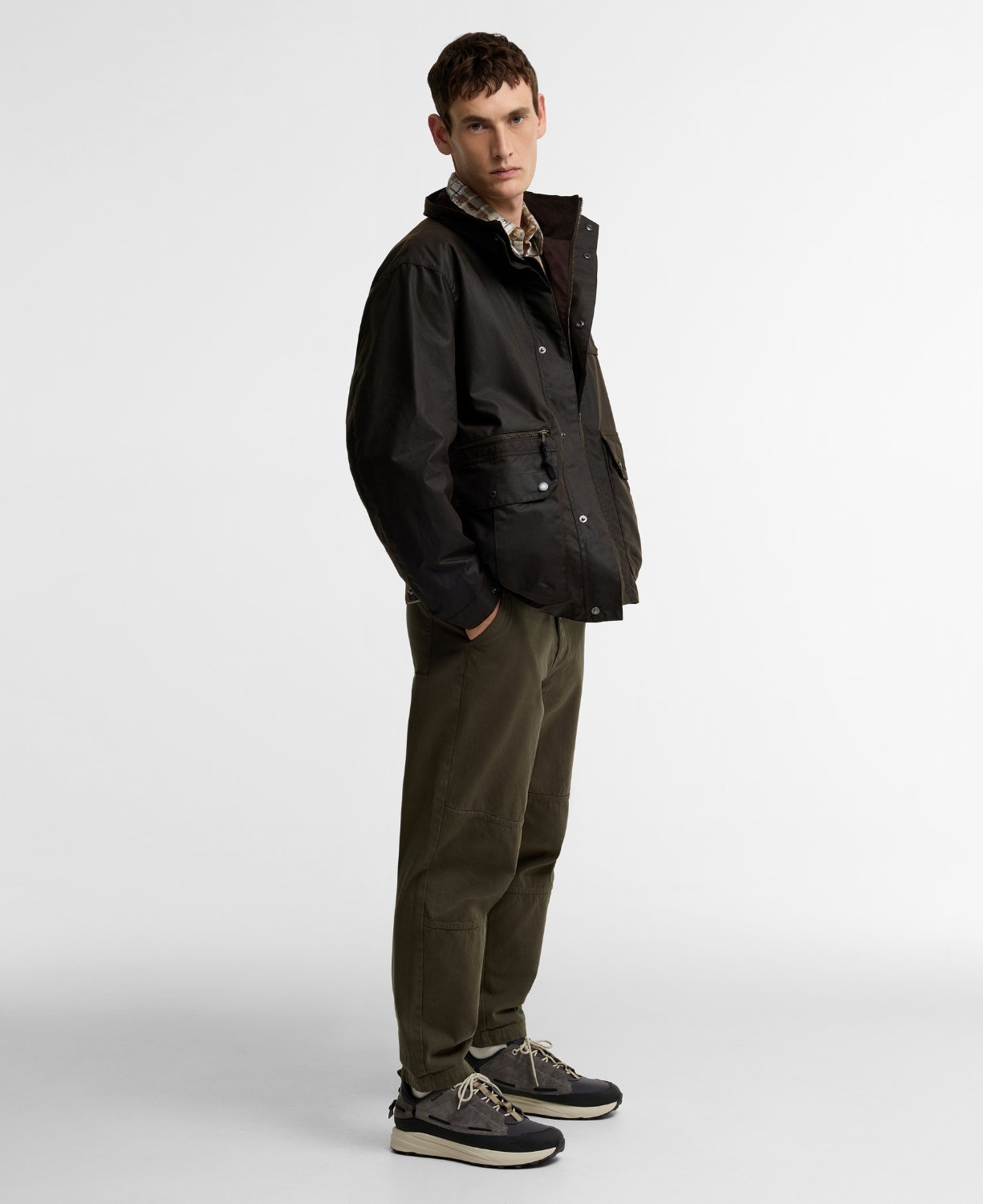 Barbour Re-Engineered Sordale Yağlı Ceket