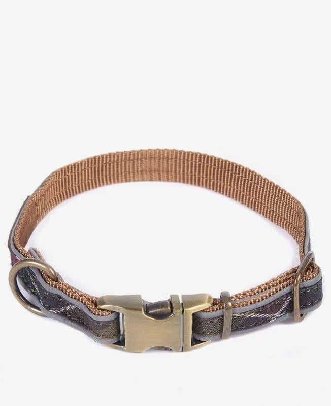 Barbour Reflective Tartan Köpek Tasması