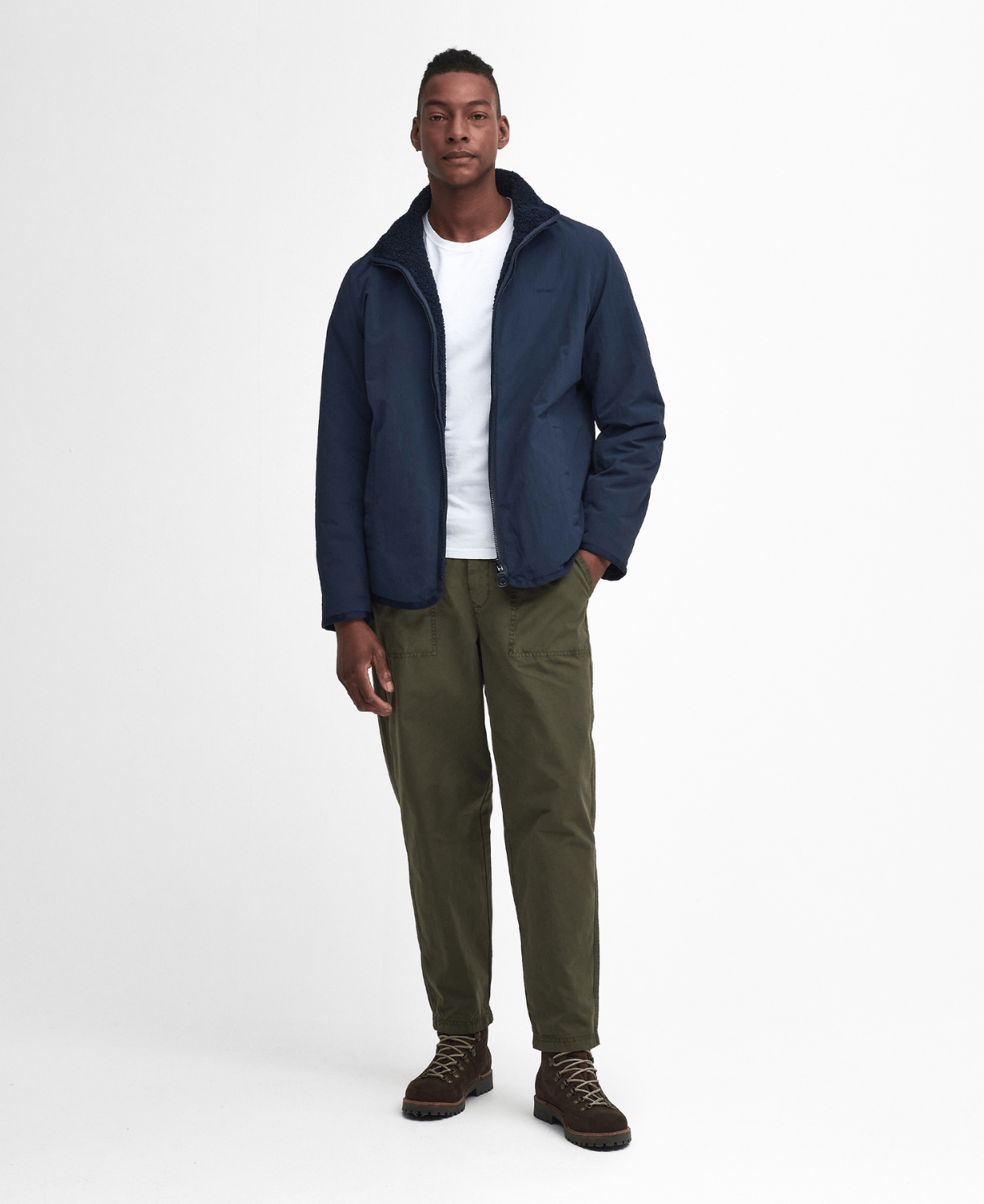 Barbour Reversible Polar Ceket