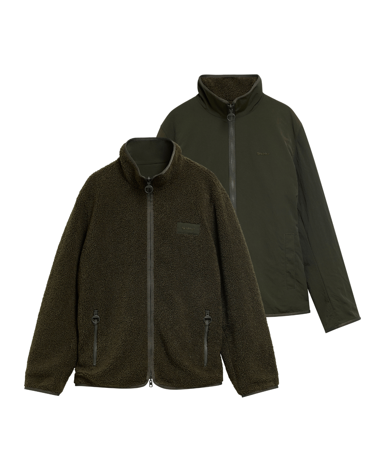 Barbour Reversible Polar Ceket