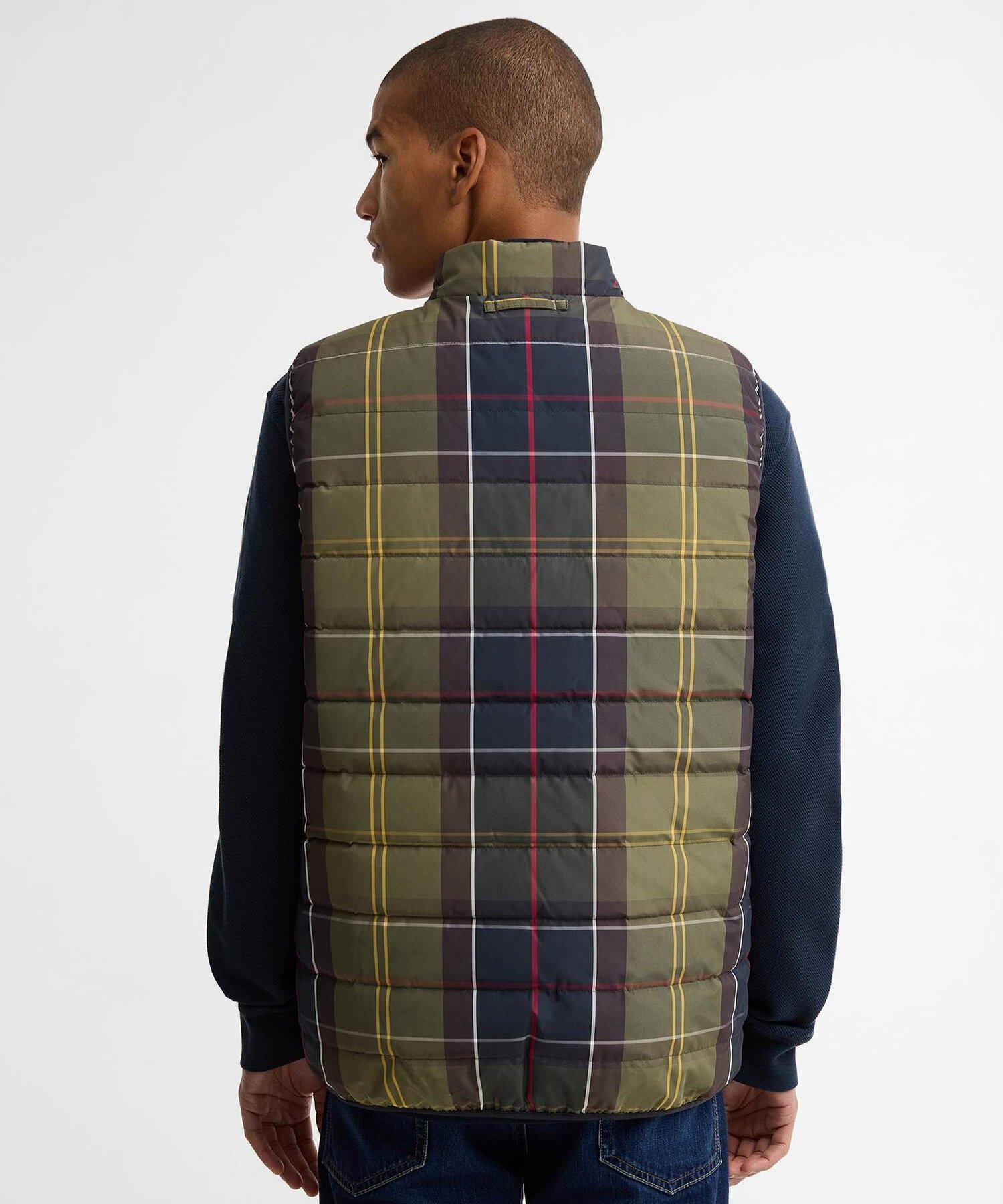 Barbour Reversible Tartan Puffer Yelek