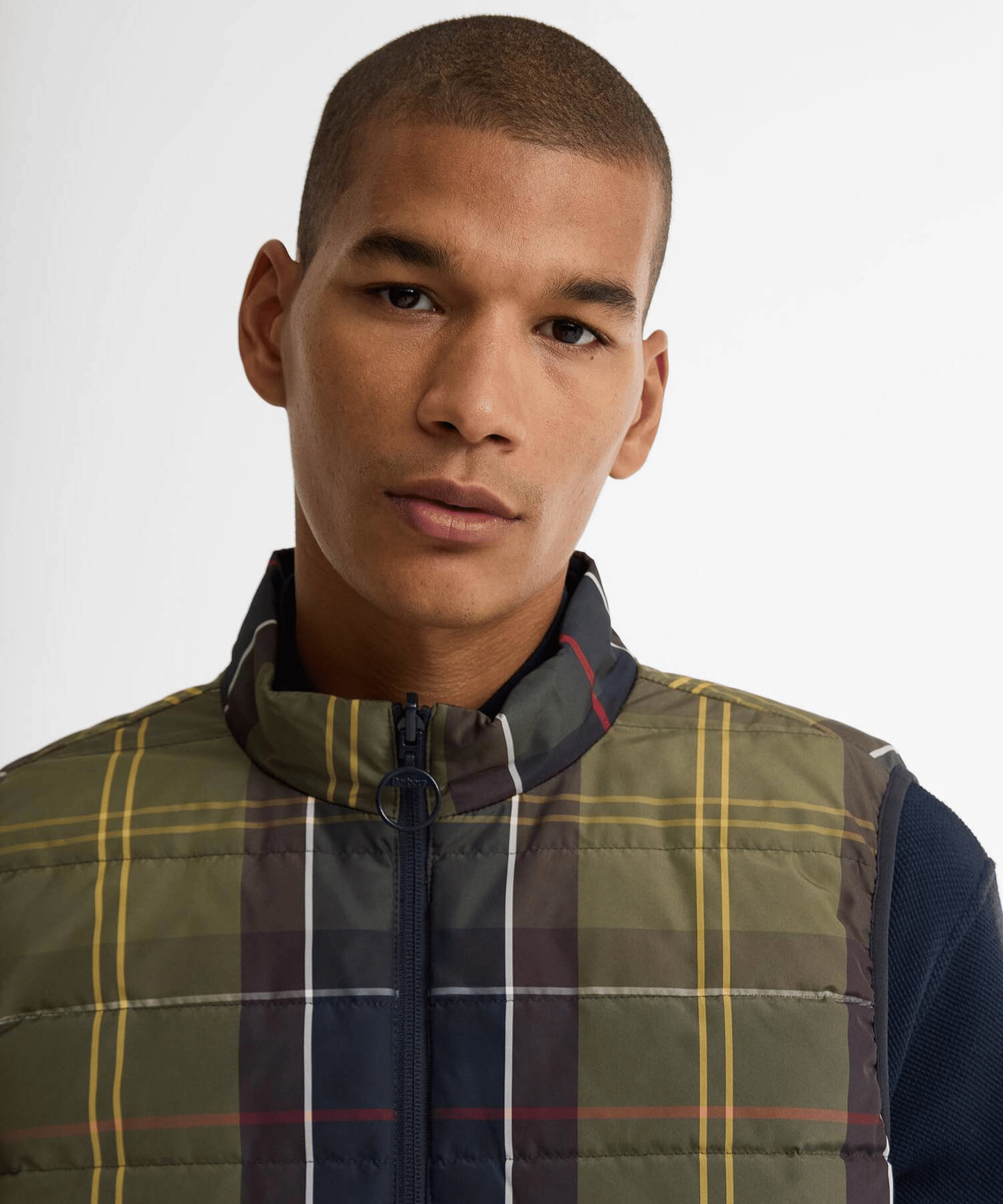 Barbour Reversible Tartan Puffer Yelek
