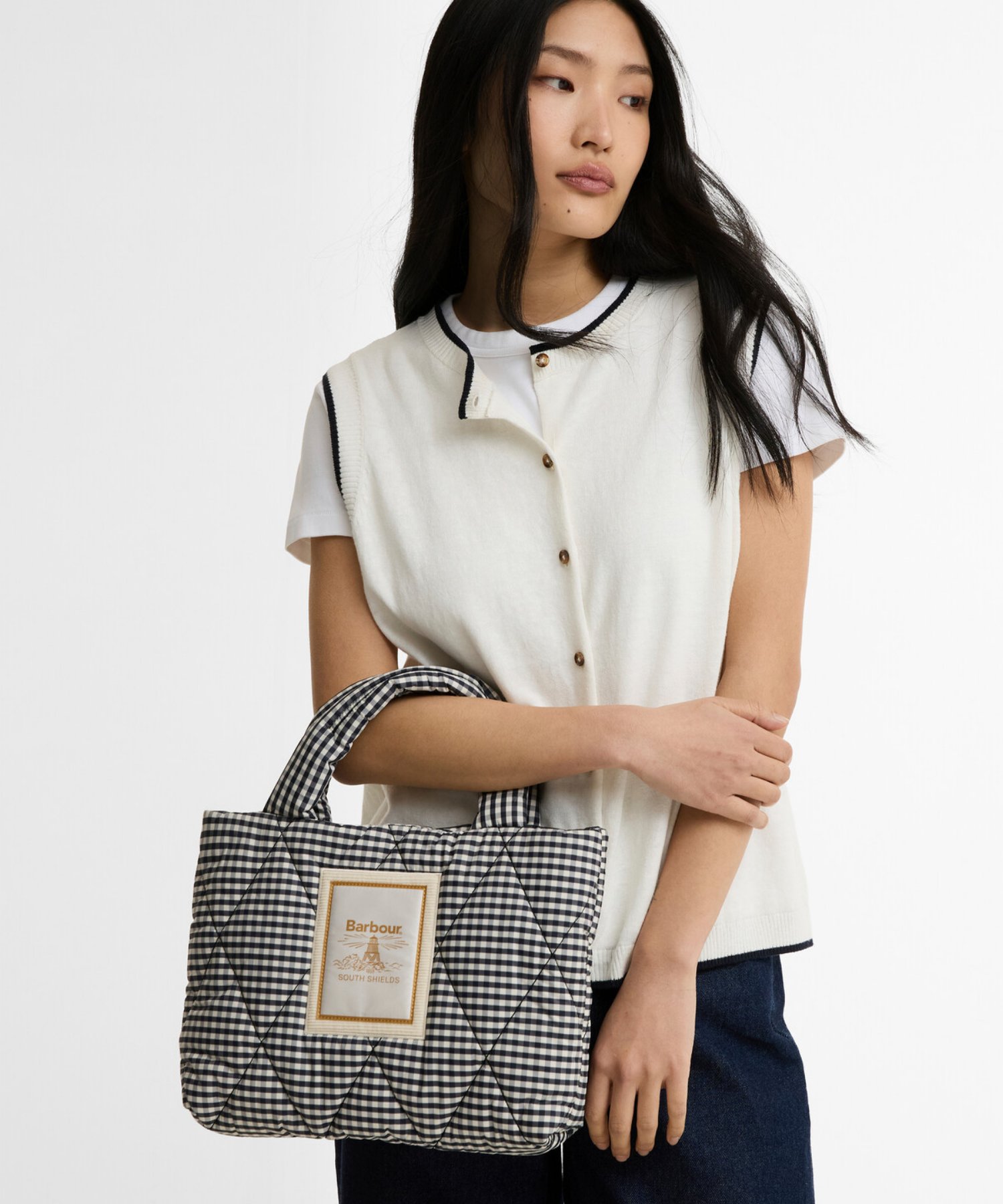 Barbour Riah Mini Kapitone Kol Çantası