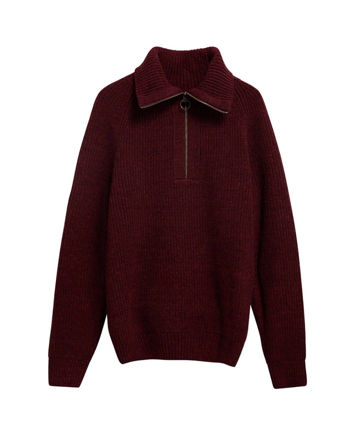 Barbour Riggbay Knitted Yarım Fermuarlı Kazak
