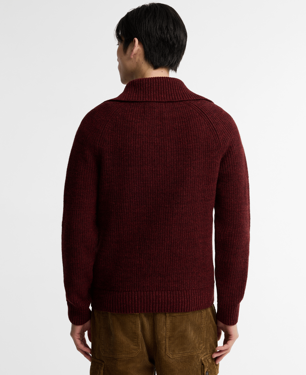 Barbour Riggbay Knitted Yarım Fermuarlı Kazak