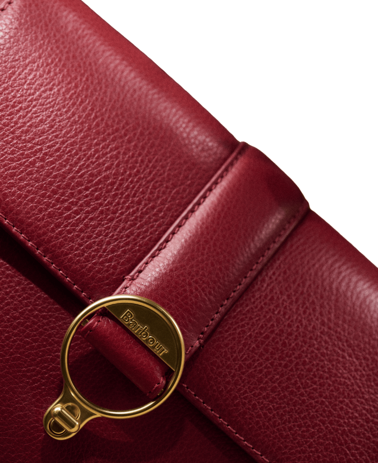 Barbour Rosa Deri Çapraz Çanta