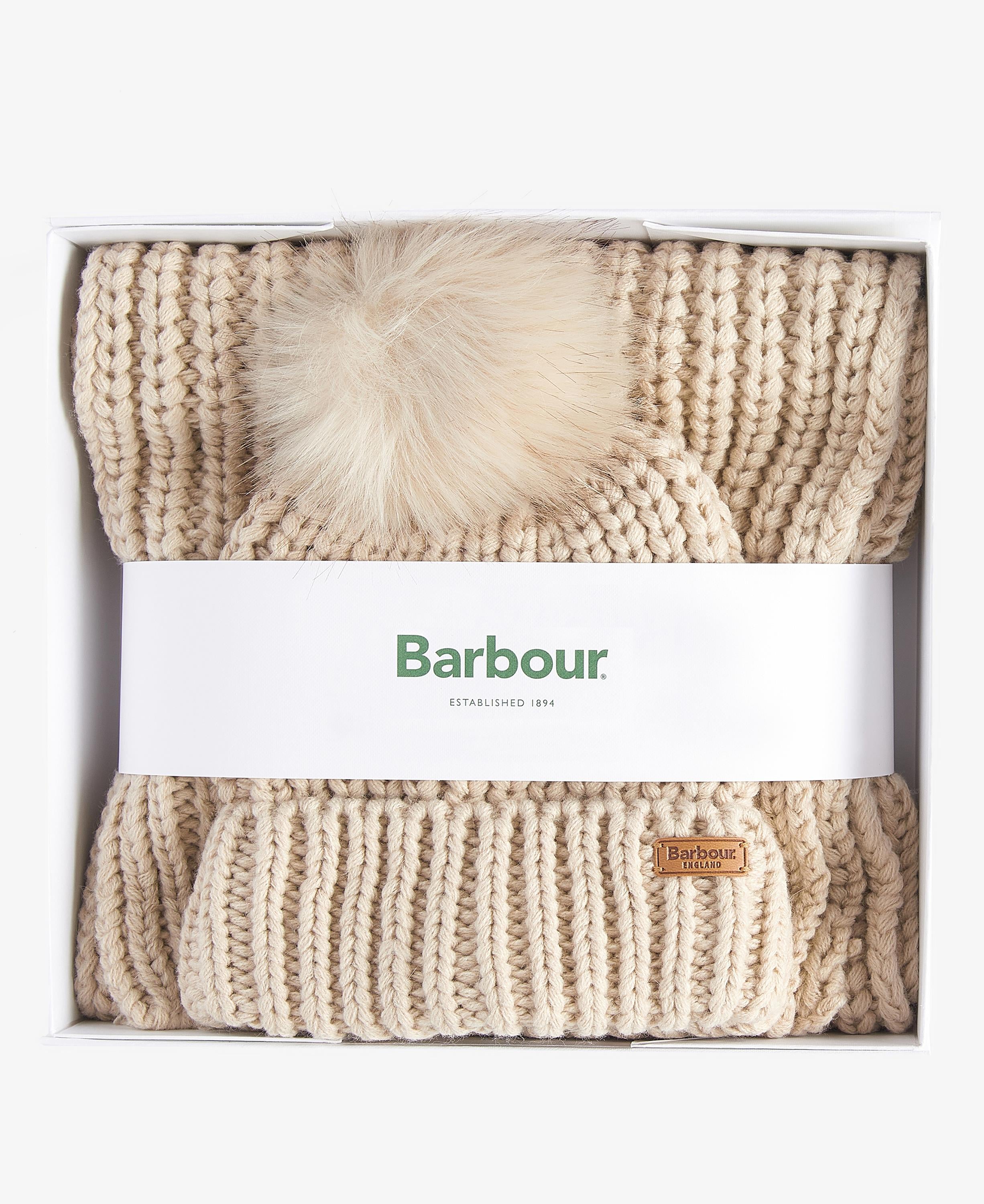 Barbour Saltburn Bere & Atkı Seti