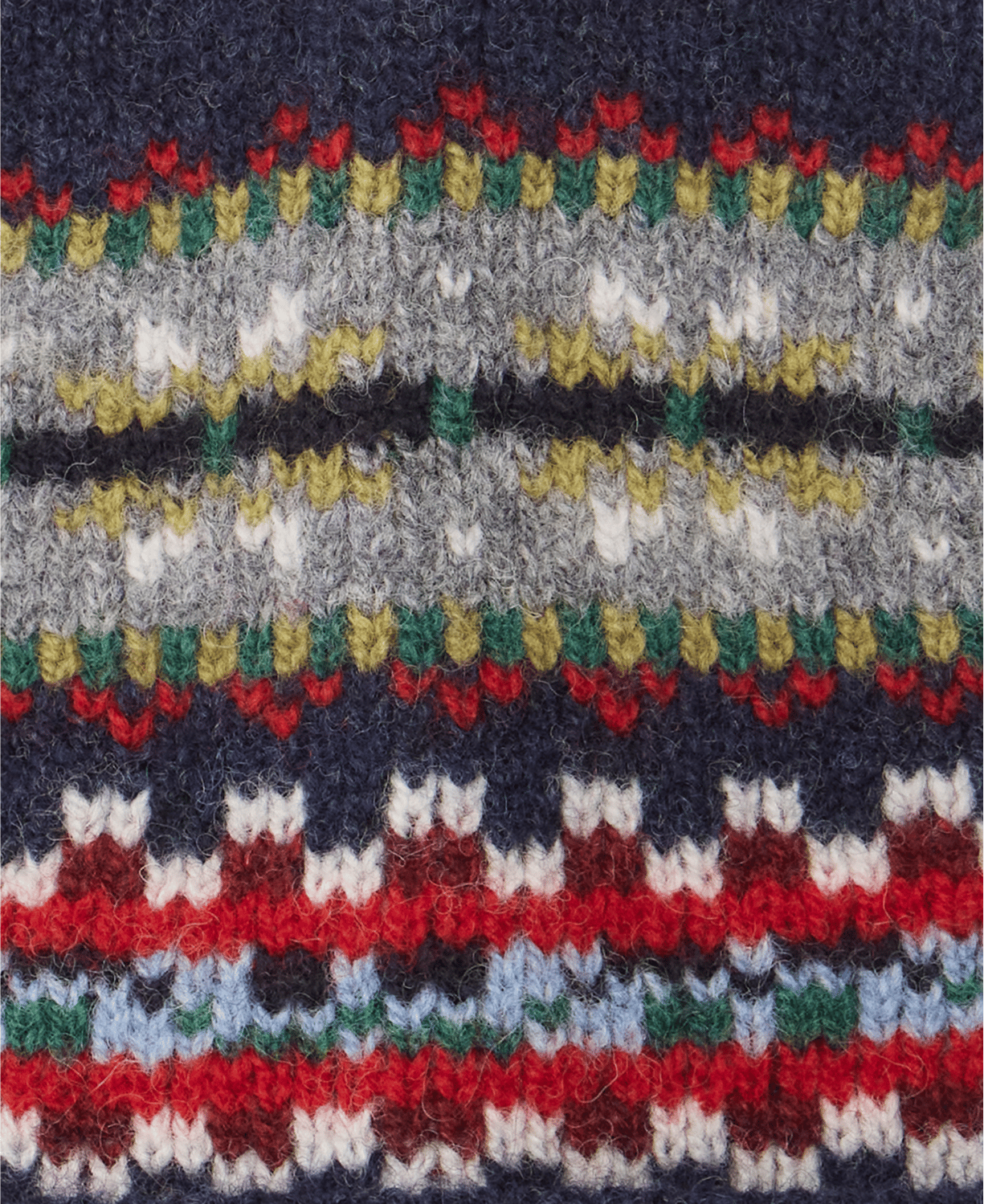 Barbour Scottish Fairisle Knitted Bere