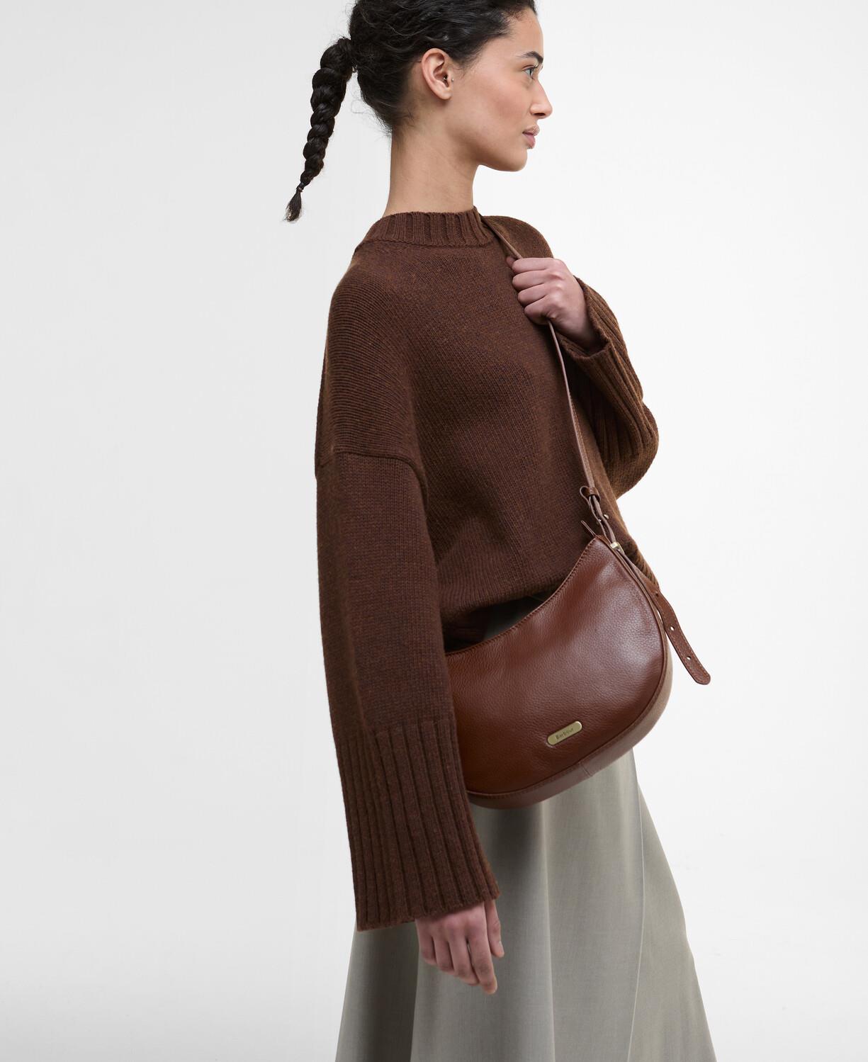 Barbour Sorrel Deri Sling Kol Çantası
