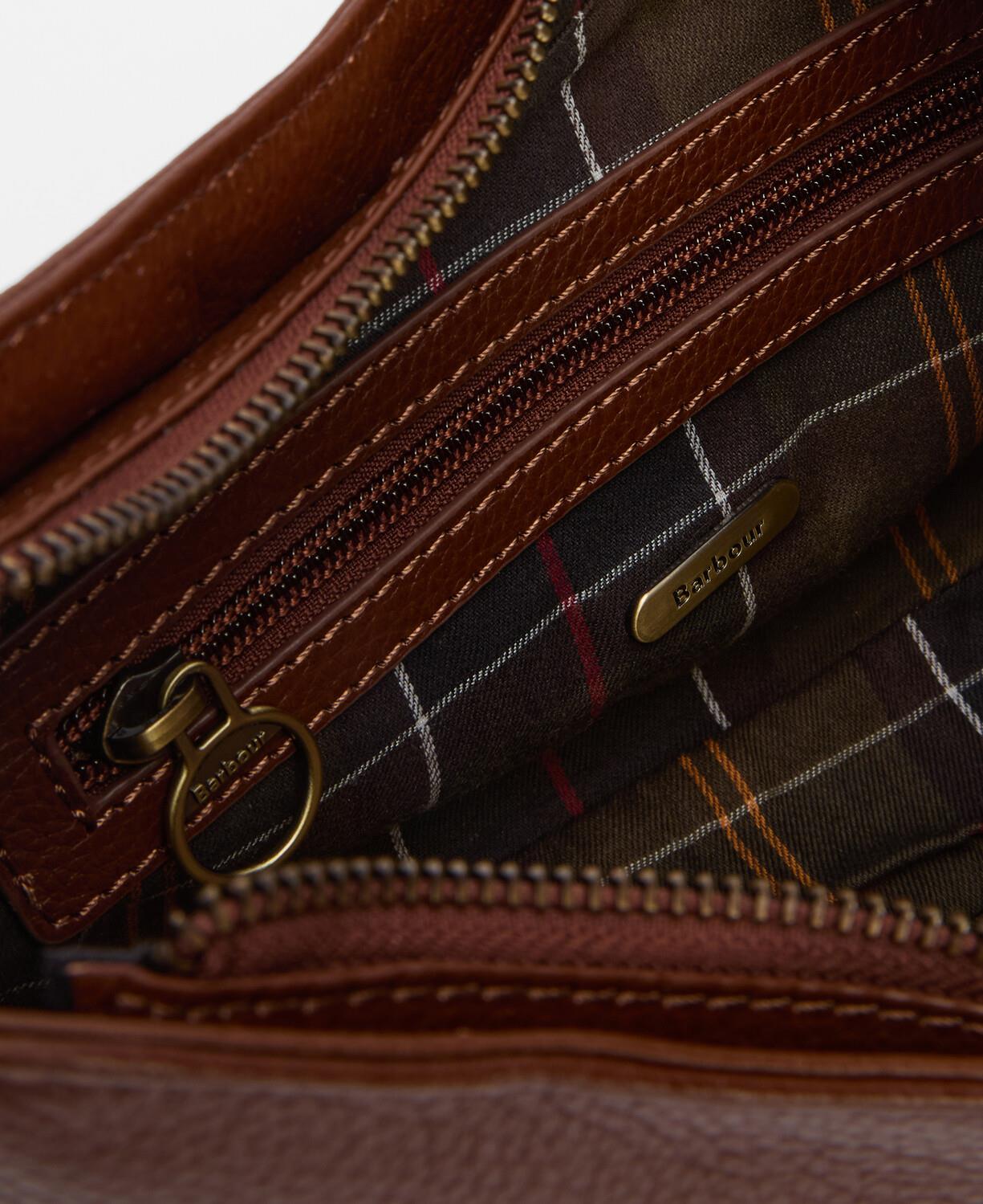 Barbour Sorrel Deri Sling Kol Çantası