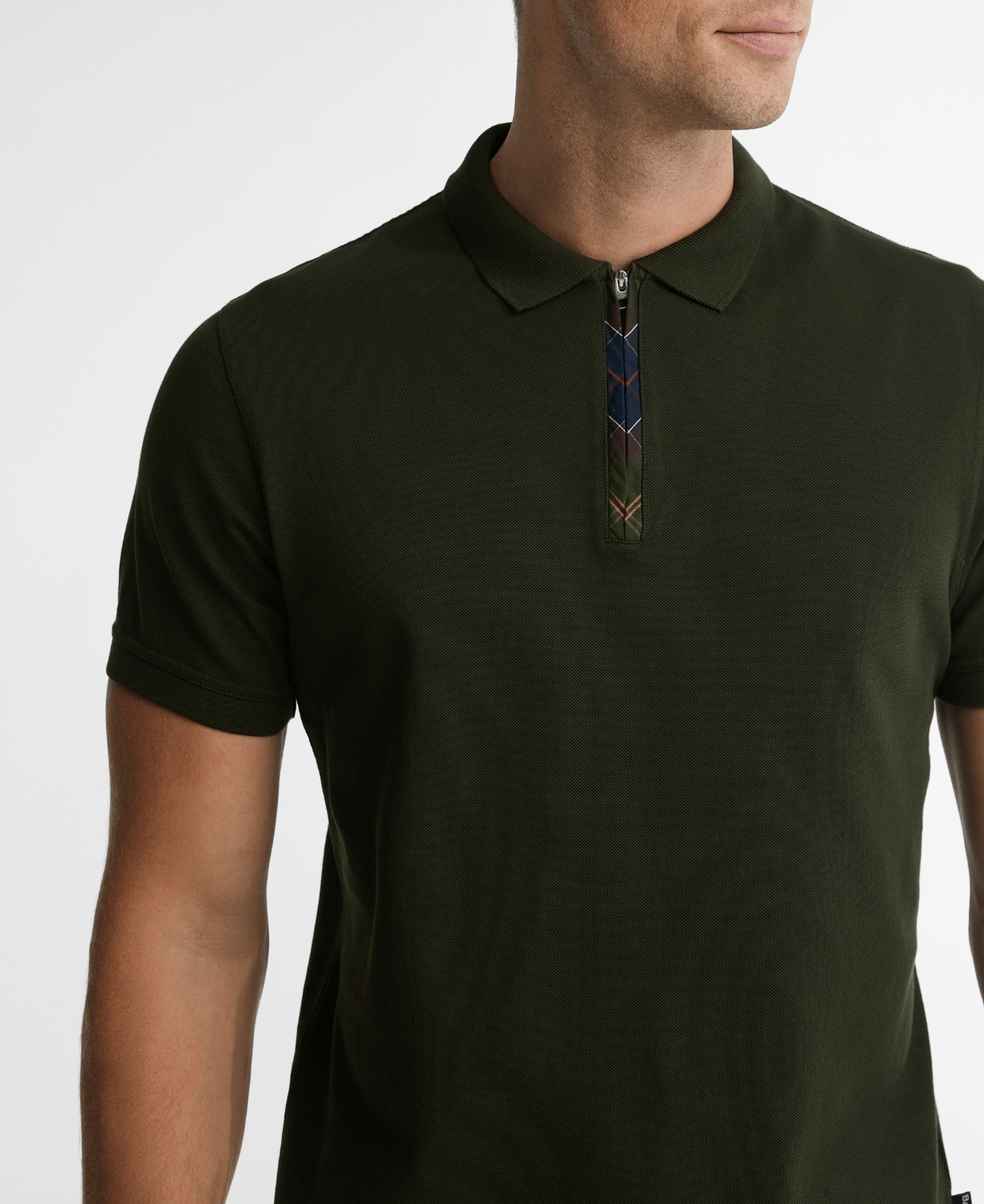 Barbour Stately Zip Polo Yaka