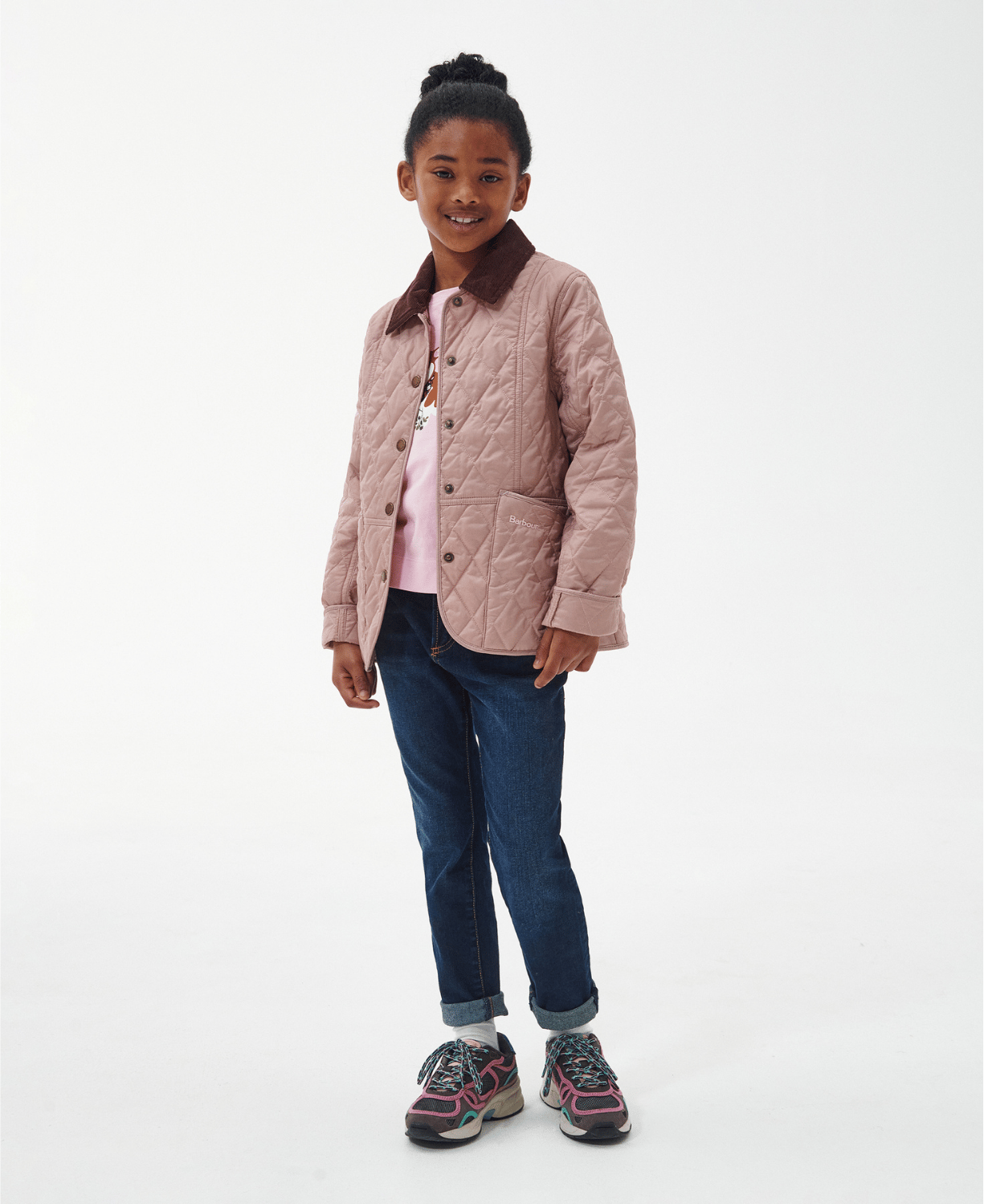 Barbour Summer Liddesdale Kız Çocuk Kapitone Ceket