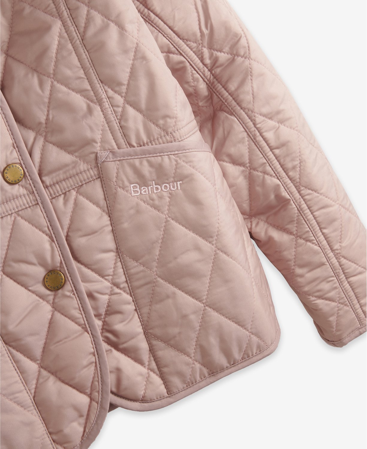 Barbour Summer Liddesdale Kız Çocuk Kapitone Ceket