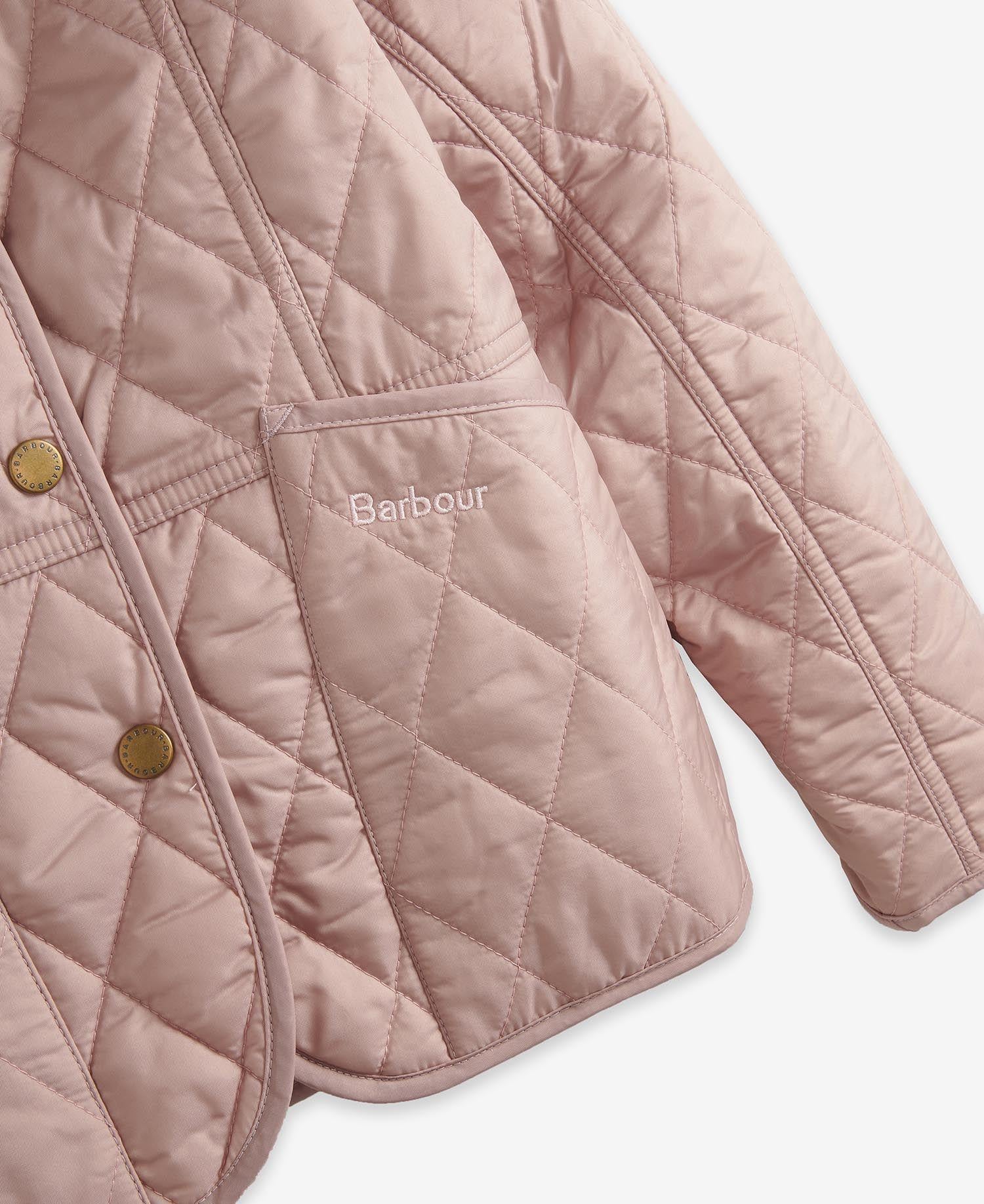 Barbour Summer Liddesdale Kız Kapitone Ceket