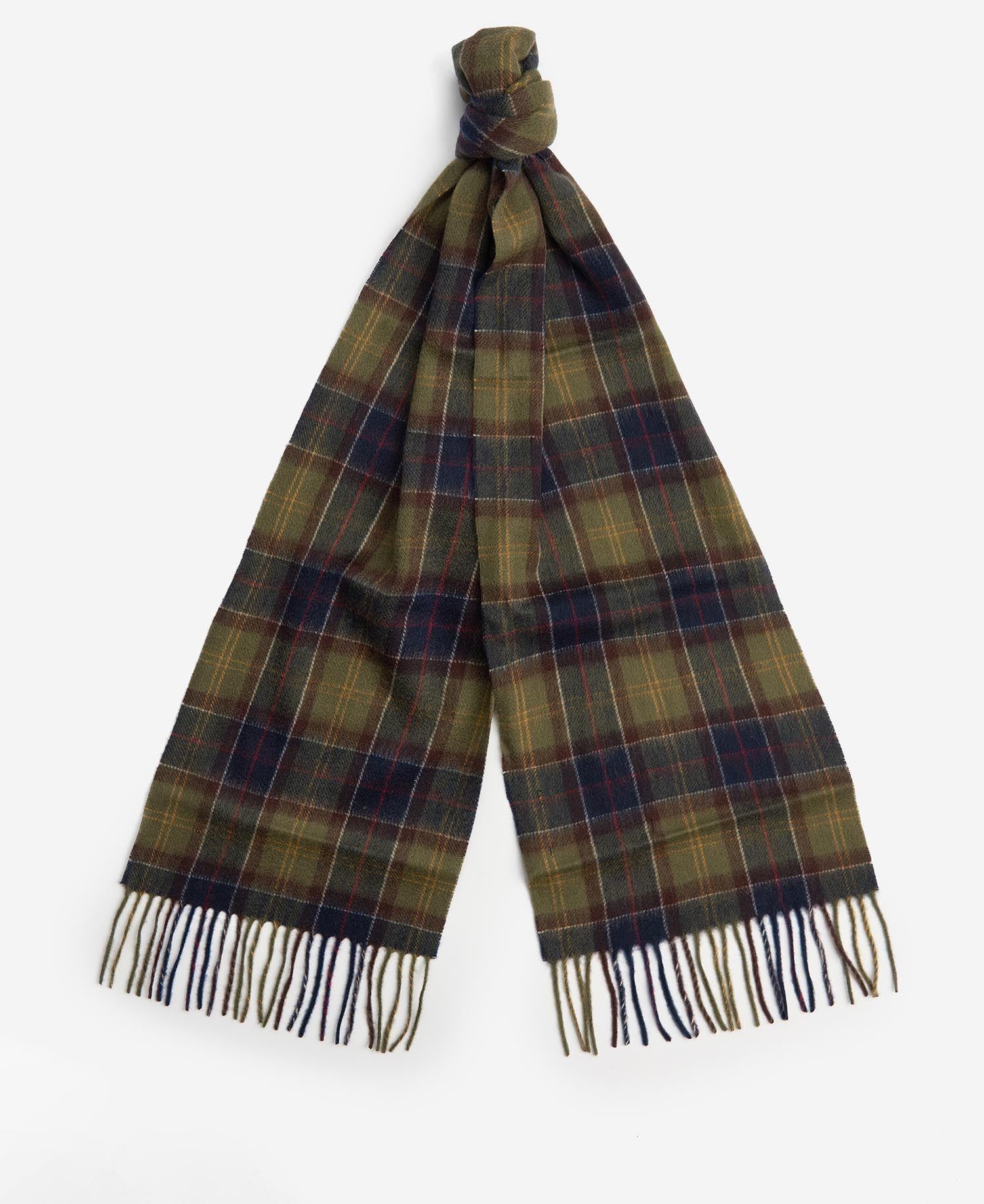 Barbour Tartan Atkı & Eldiven Hediye Seti