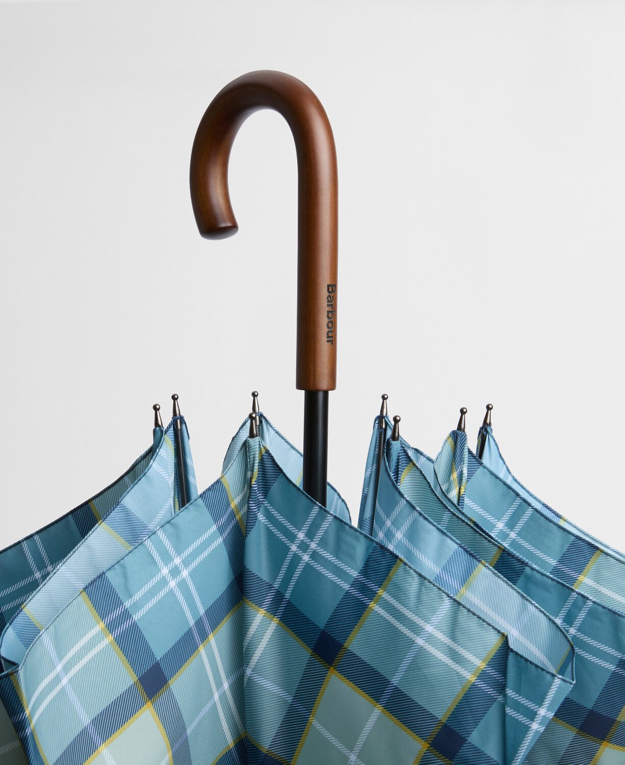Barbour Tartan Baston Boy Şemsiye