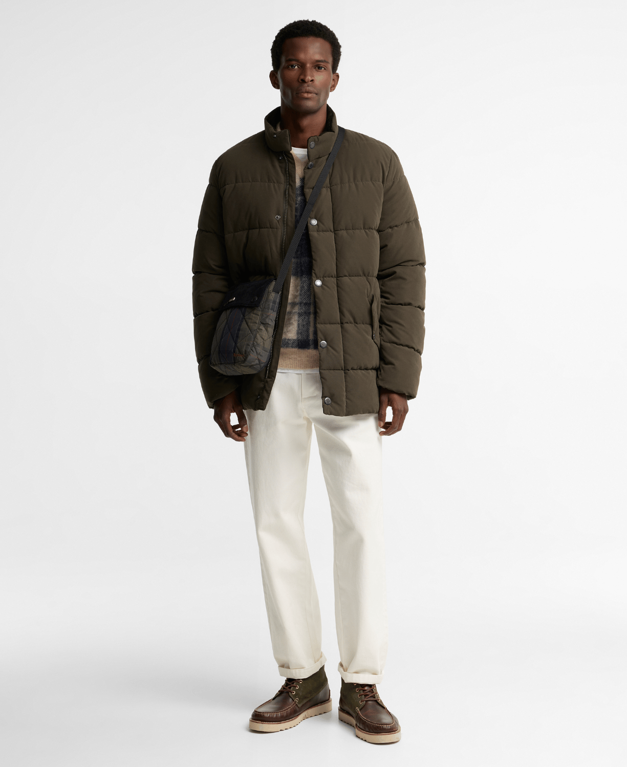 Barbour Tartan Liddesdale Çapraz Çanta