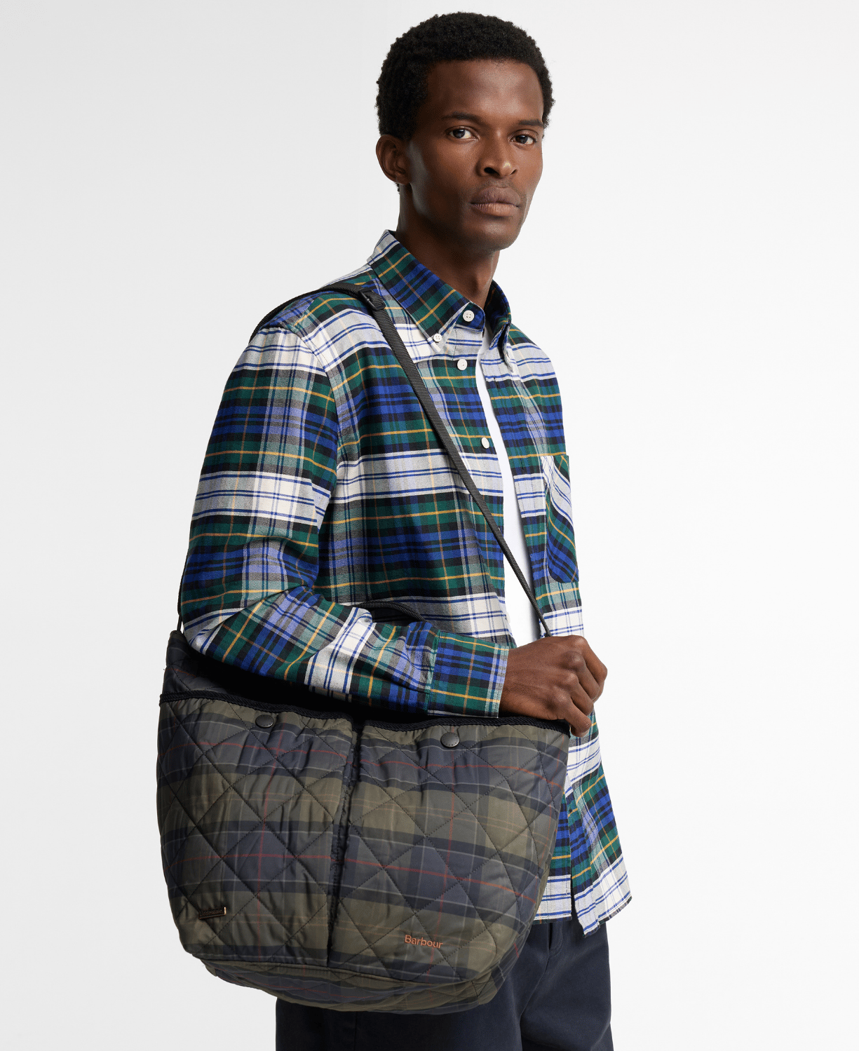 Barbour Tartan Liddesdale Tote Çanta