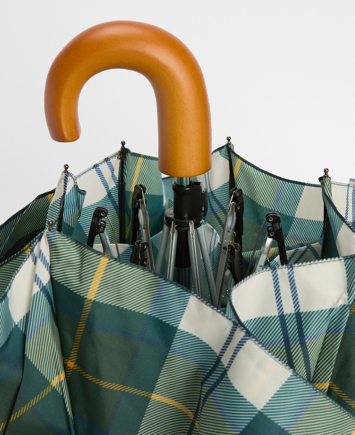 Barbour Tartan Mini Şemsiye