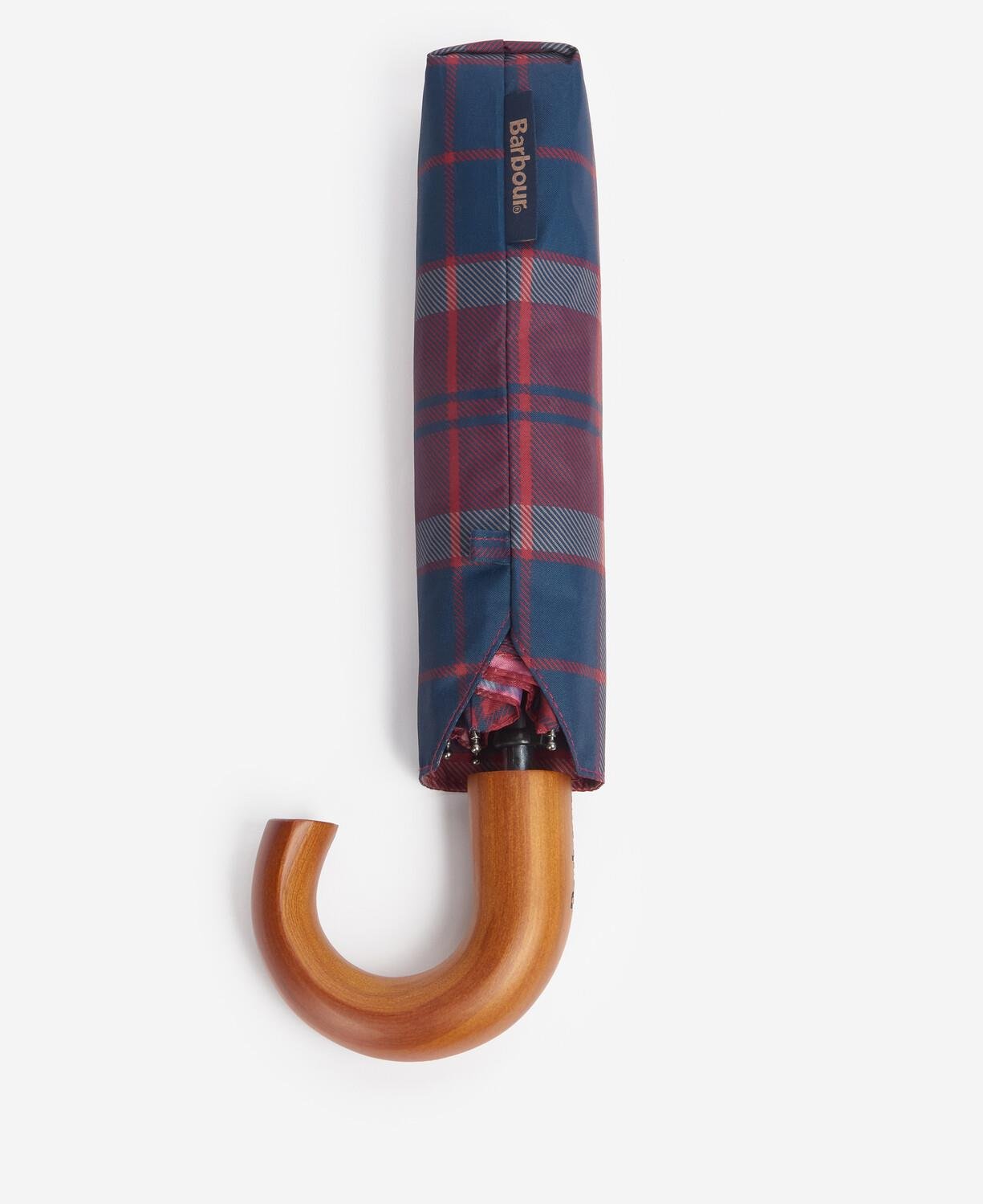 Barbour Tartan Mini Şemsiye
