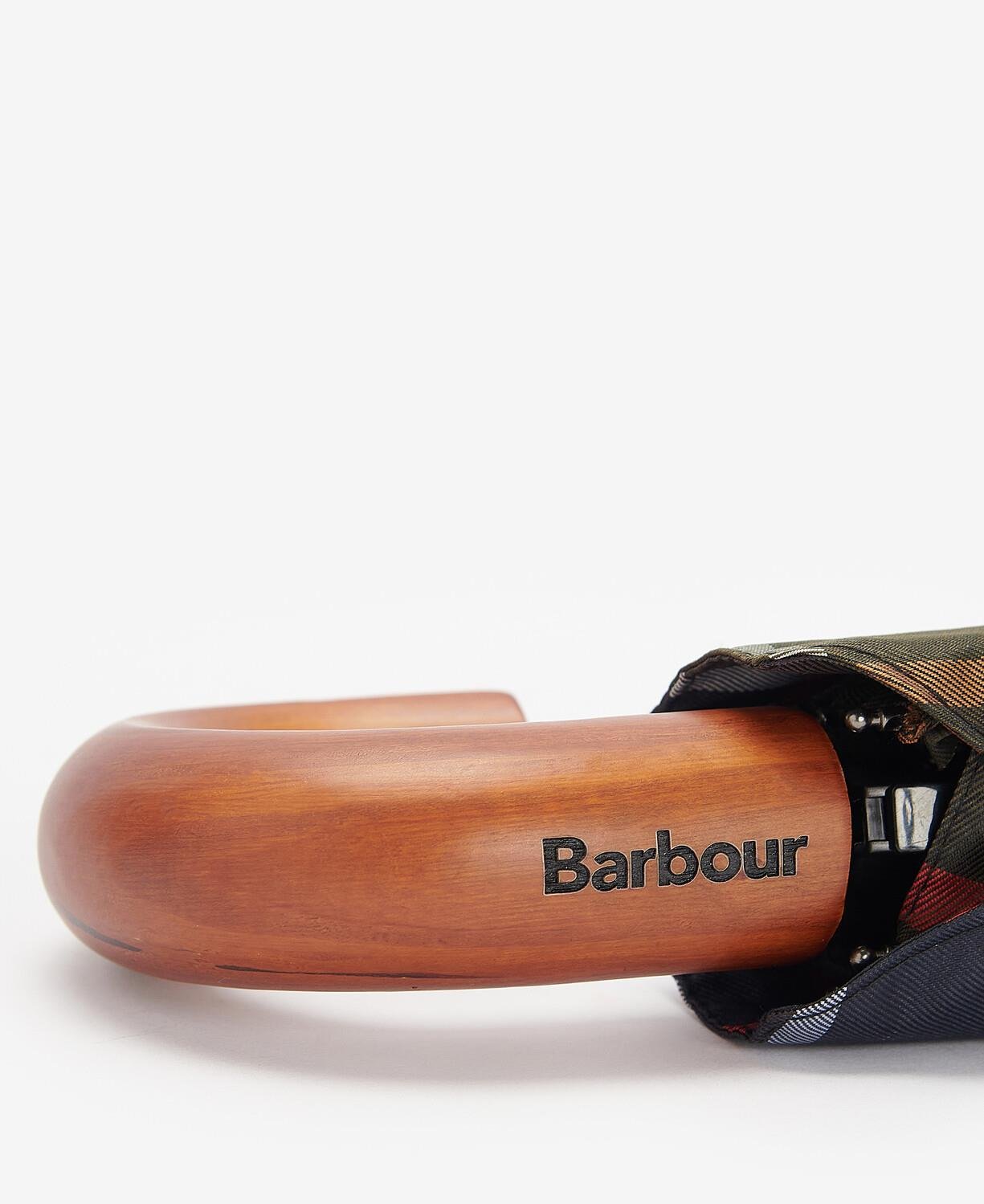 Barbour Tartan Mini Şemsiye