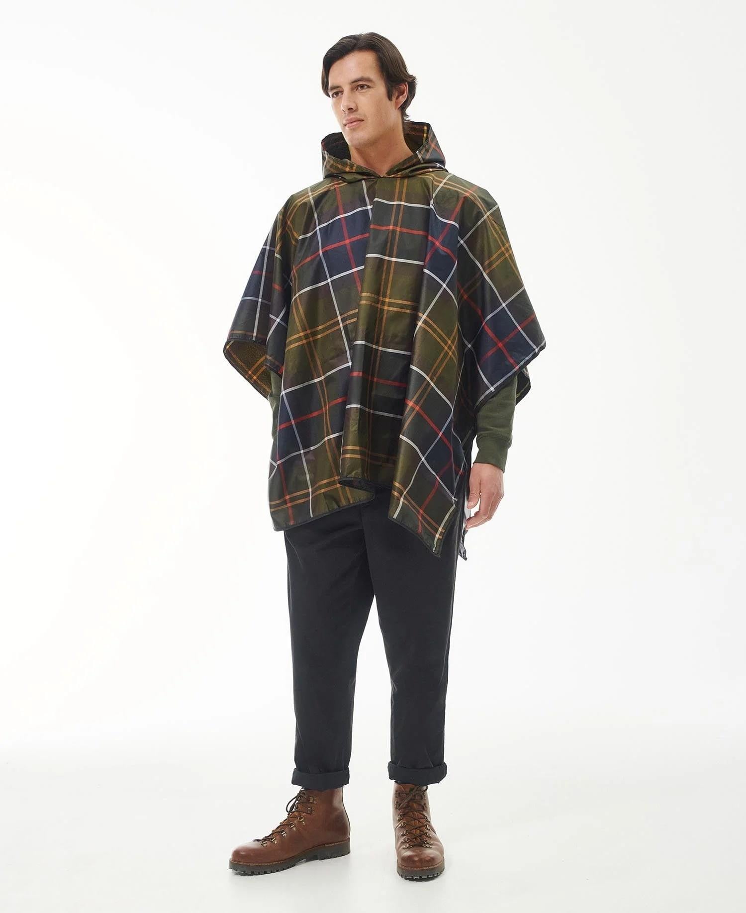 Barbour Tartan Panço Yağmurluk