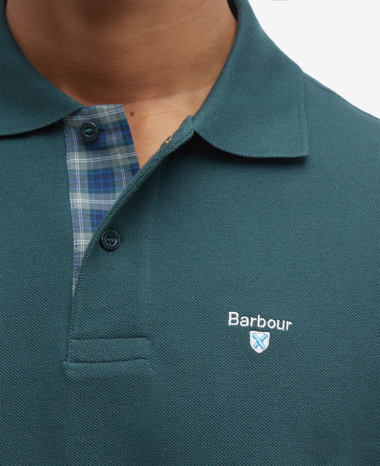 Barbour Tartan Pique Polo Yaka