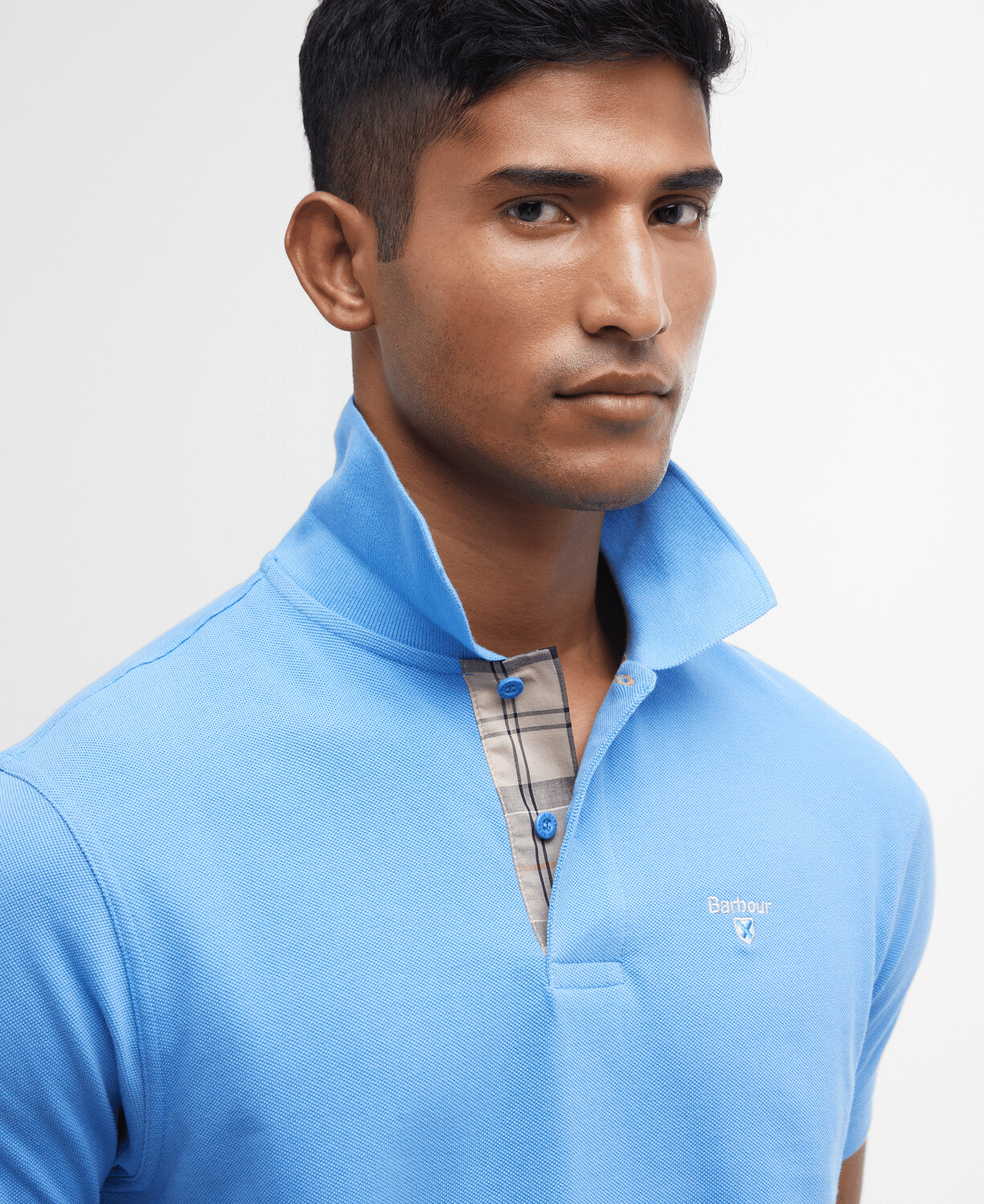 Barbour Tartan Pique Polo Yaka