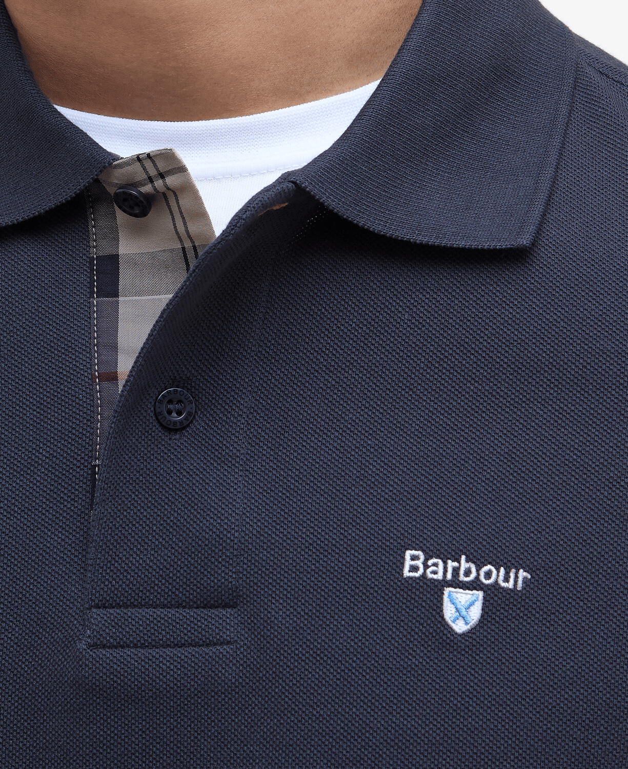Barbour Tartan Pique Polo Yaka