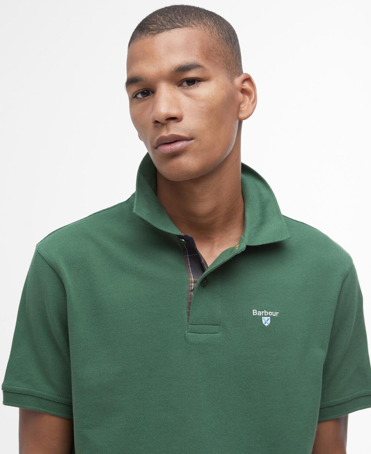 Barbour Tartan Pique Polo Yaka